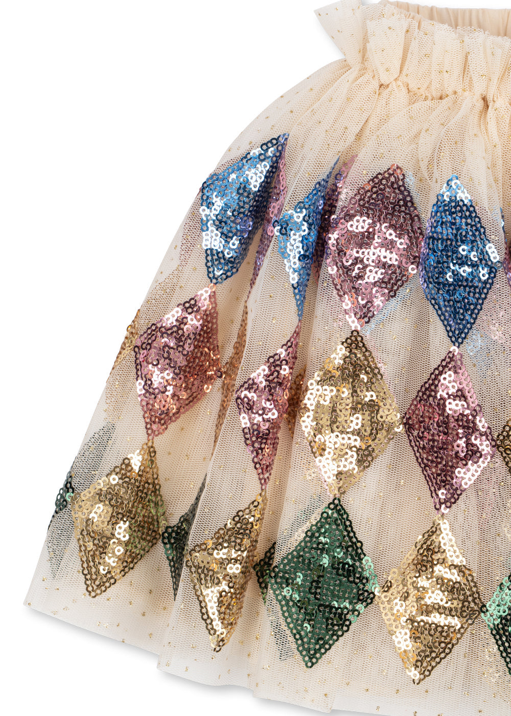 Konges Sløjd Yvonne Skirt in Harlekin Sequin, packshot 3