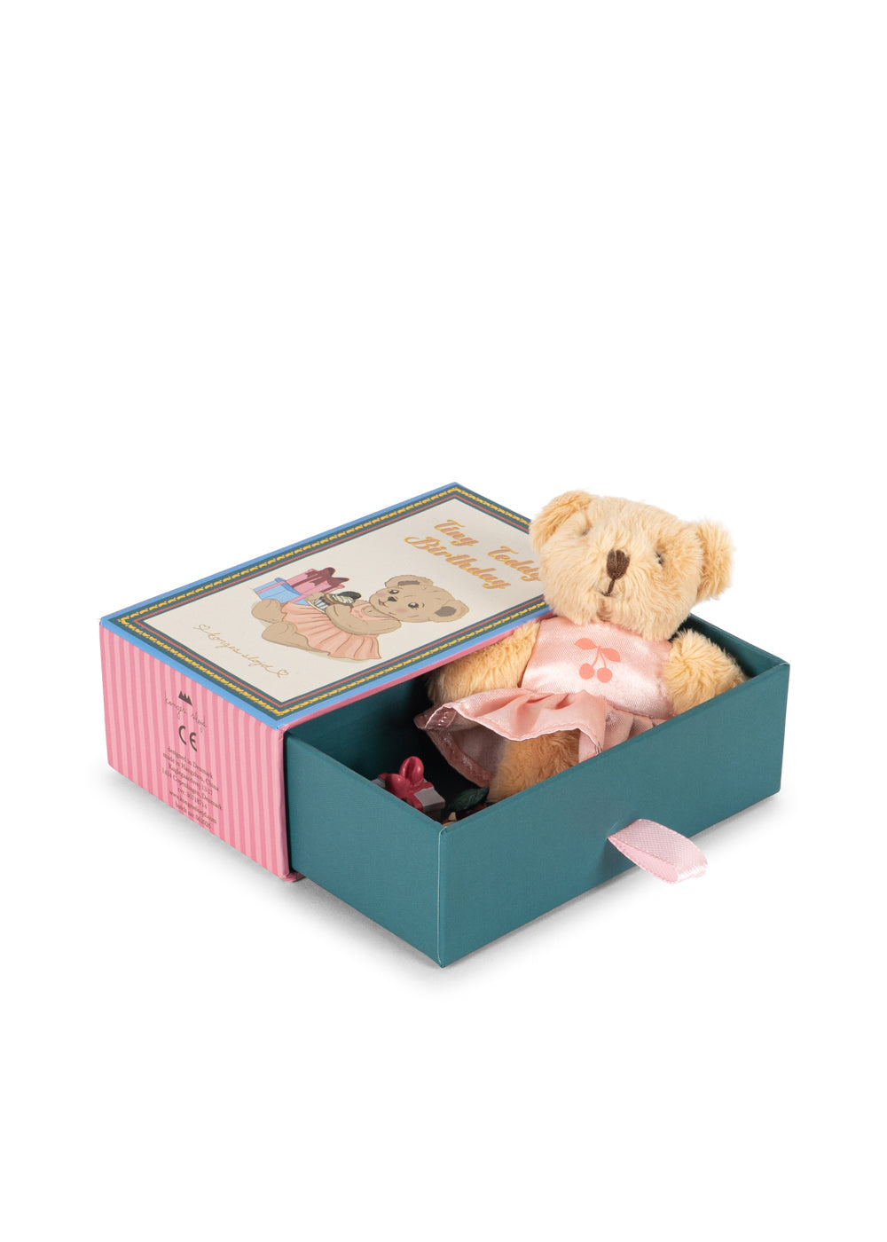 Tiny Teddy Birthday - Cherry – Konges Sløjd