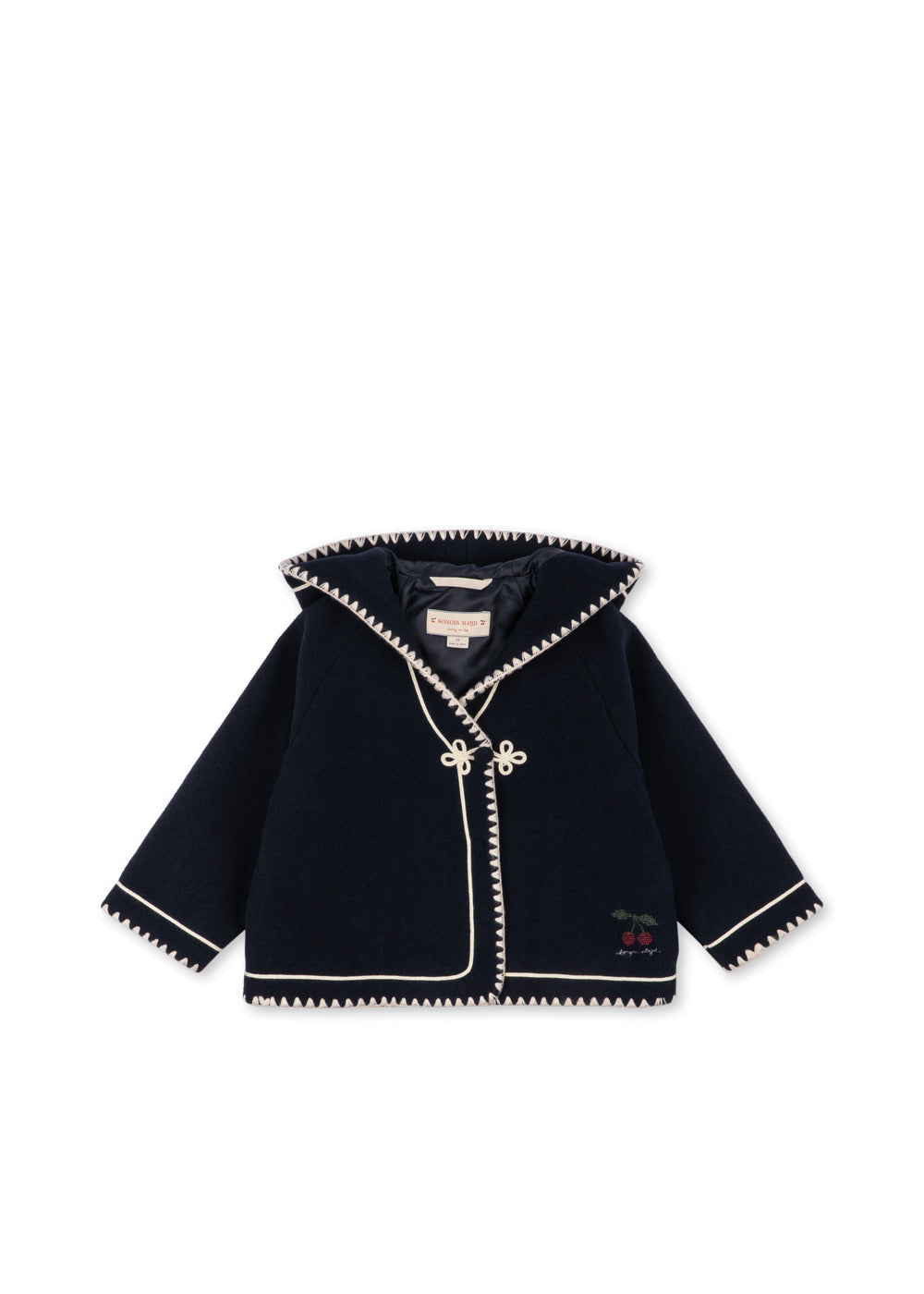 Konges Sløjd Elma Wool Coat in Big Dipper, front product view