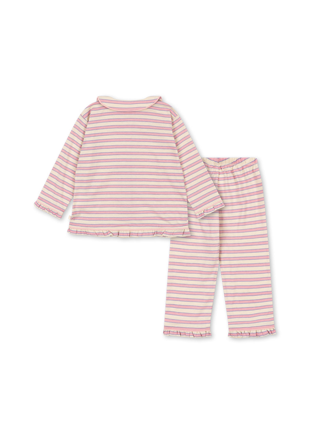 Konges Sløjd Pio Frill Set GOTS in Lolly Stripe, packshot 2