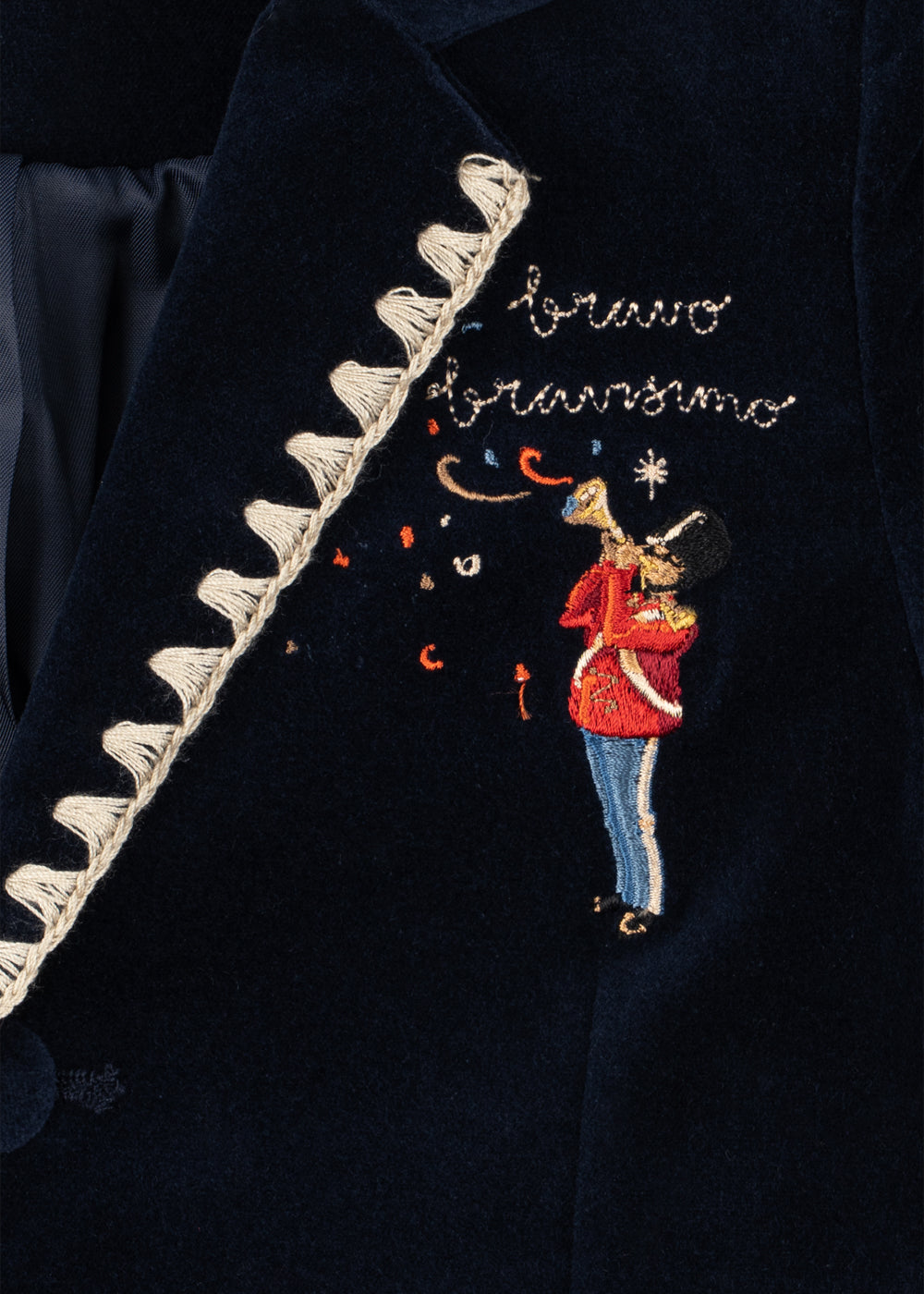 Konges Sløjd Rocky Blazer in Navy Blazer, packshot 4