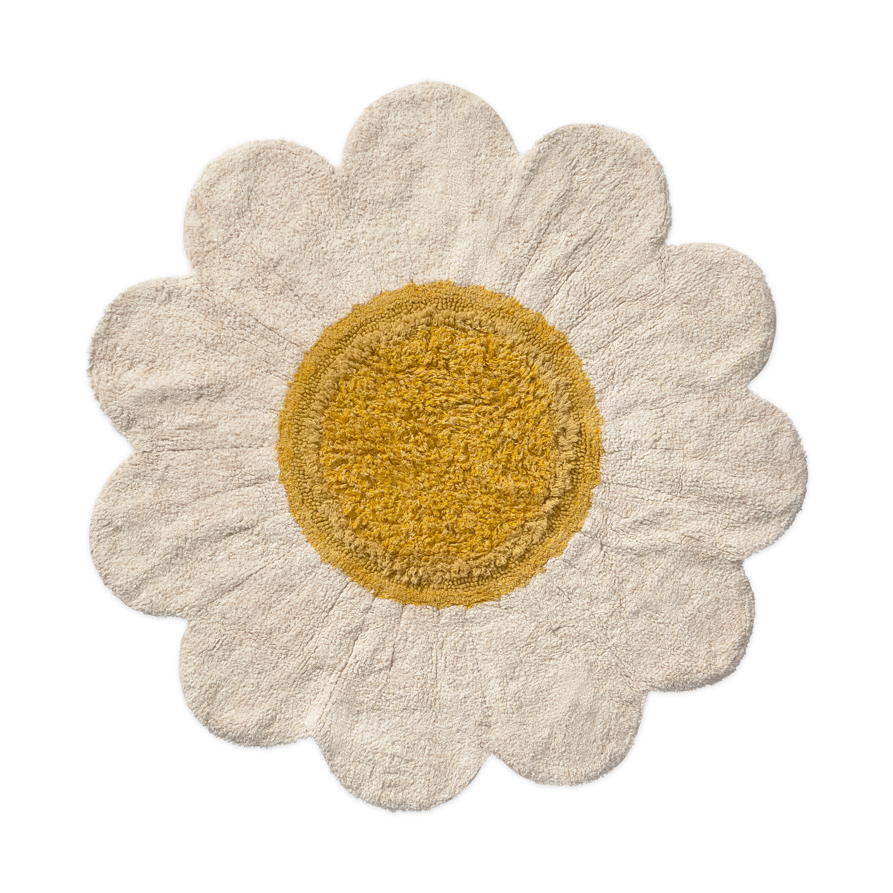 Washable Rug White Daisy - Lorena Canals