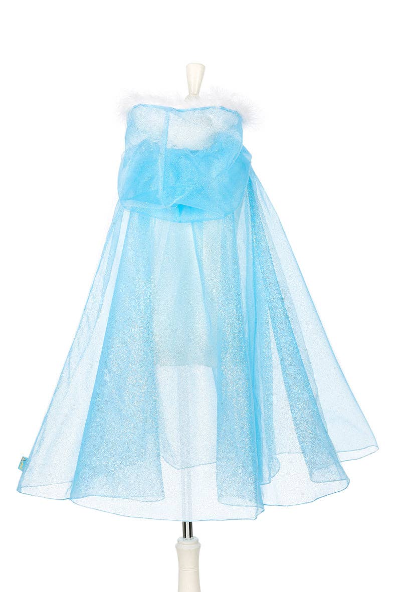 Ice Queen Costume Cape worn