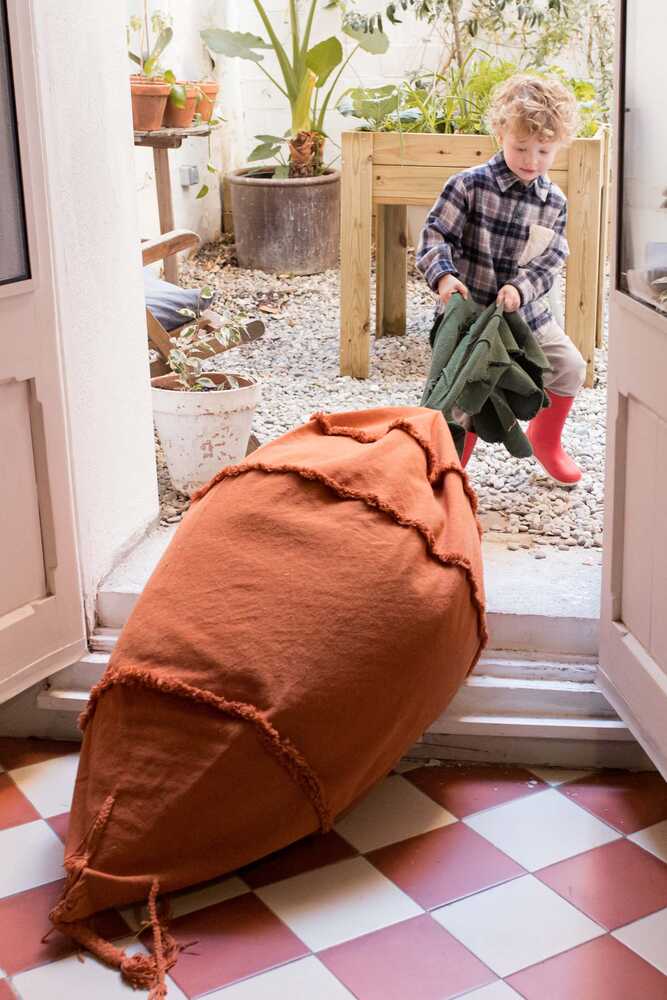 Pouf Kids Bean Bag Cathy The Carrot – Lorena Canals