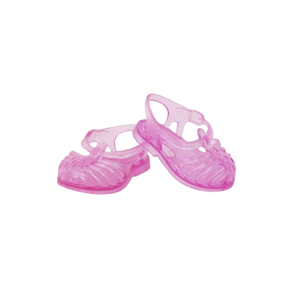 Minikane Sun beach sandals in glitter pink for Gordis 34cm and 37cm dolls