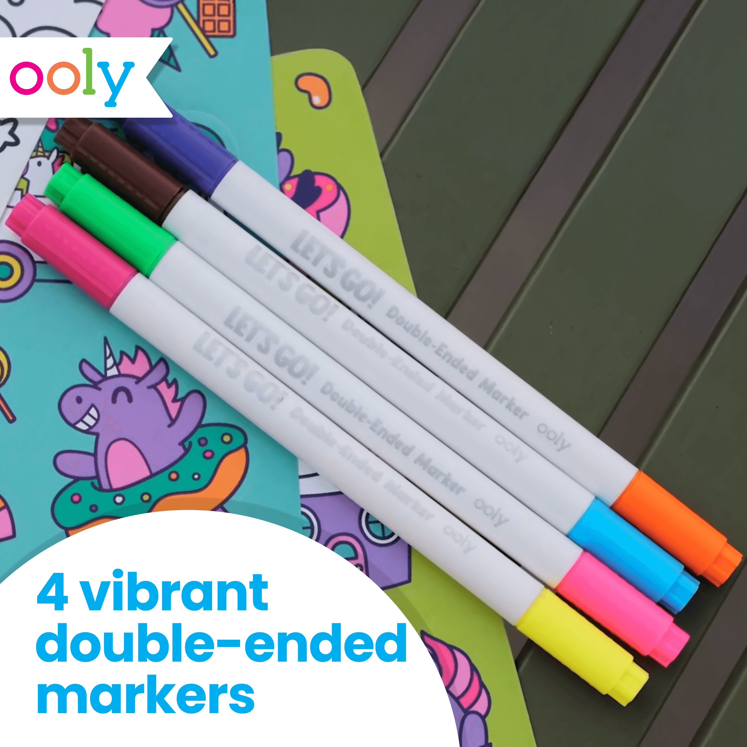 Let's Go! Activity & Coloring Kit - Robo Dinos