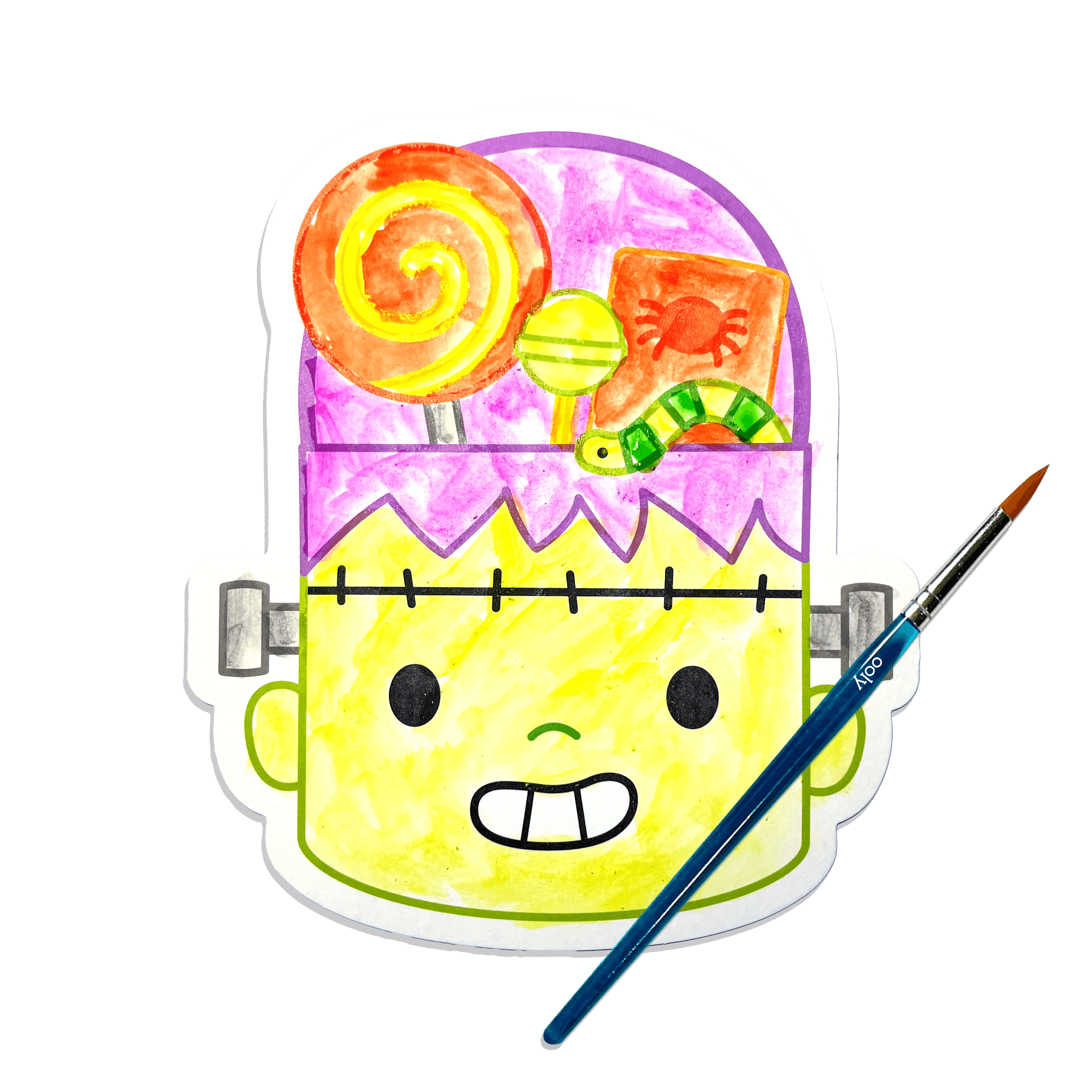 Playful Painters Easy Watercolor Painting Kit - Trick or Treat