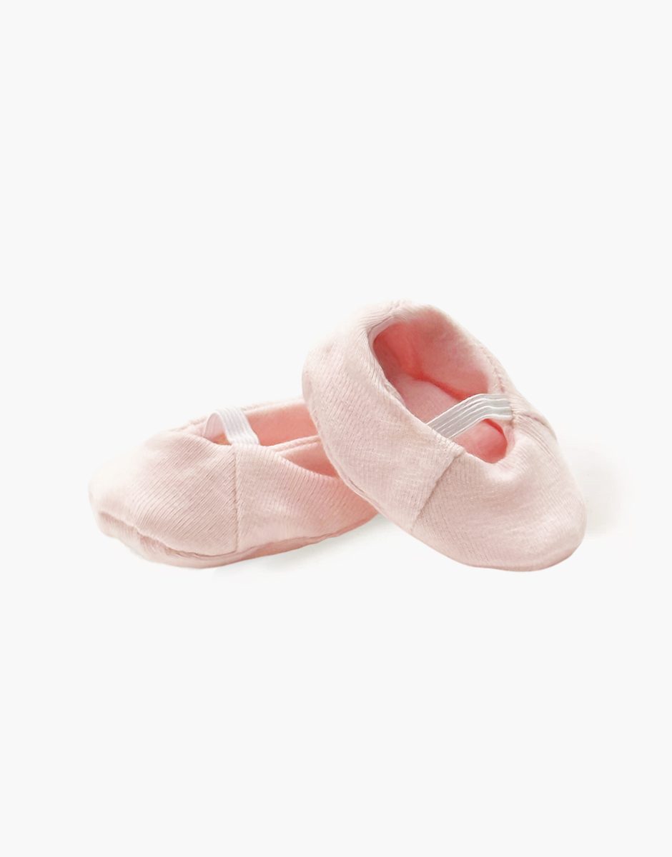 Jersey Ballet Flats in Pale Pink – Minikane