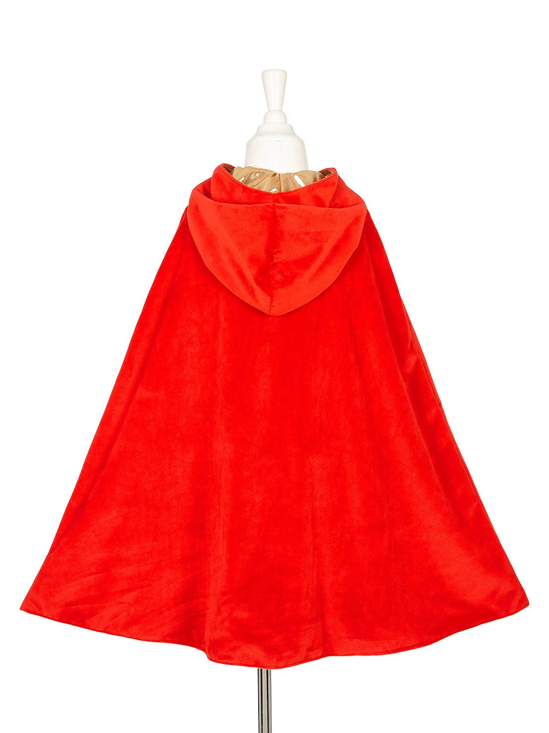 Princess-Red Costume Reversible Cape detail