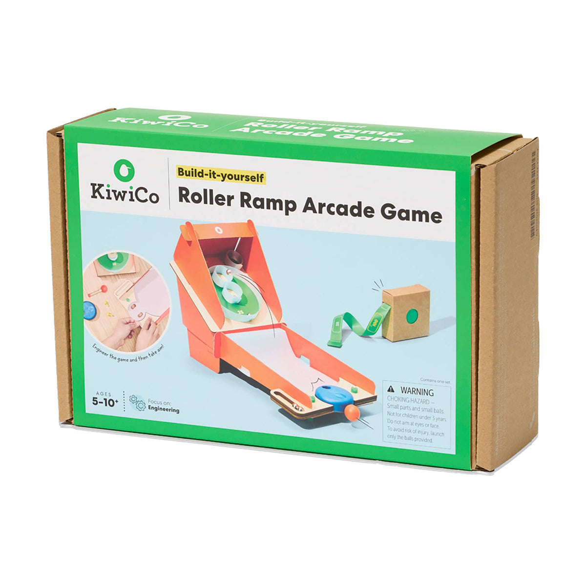 KiwiCo STEM Roller Ramp Arcade Game, view 2