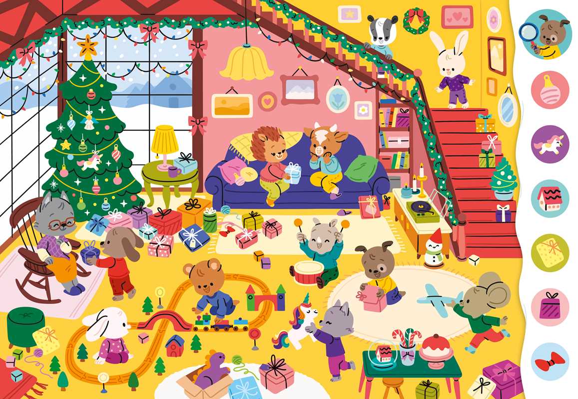 Search & Find Christmas big board book, White Star, image 8 of 9