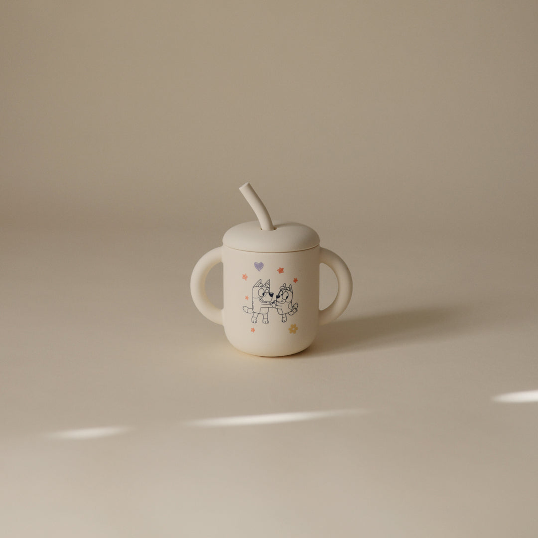 Bluey x Mushie Silicone Training Cup + Straw – Mushie (image 8)