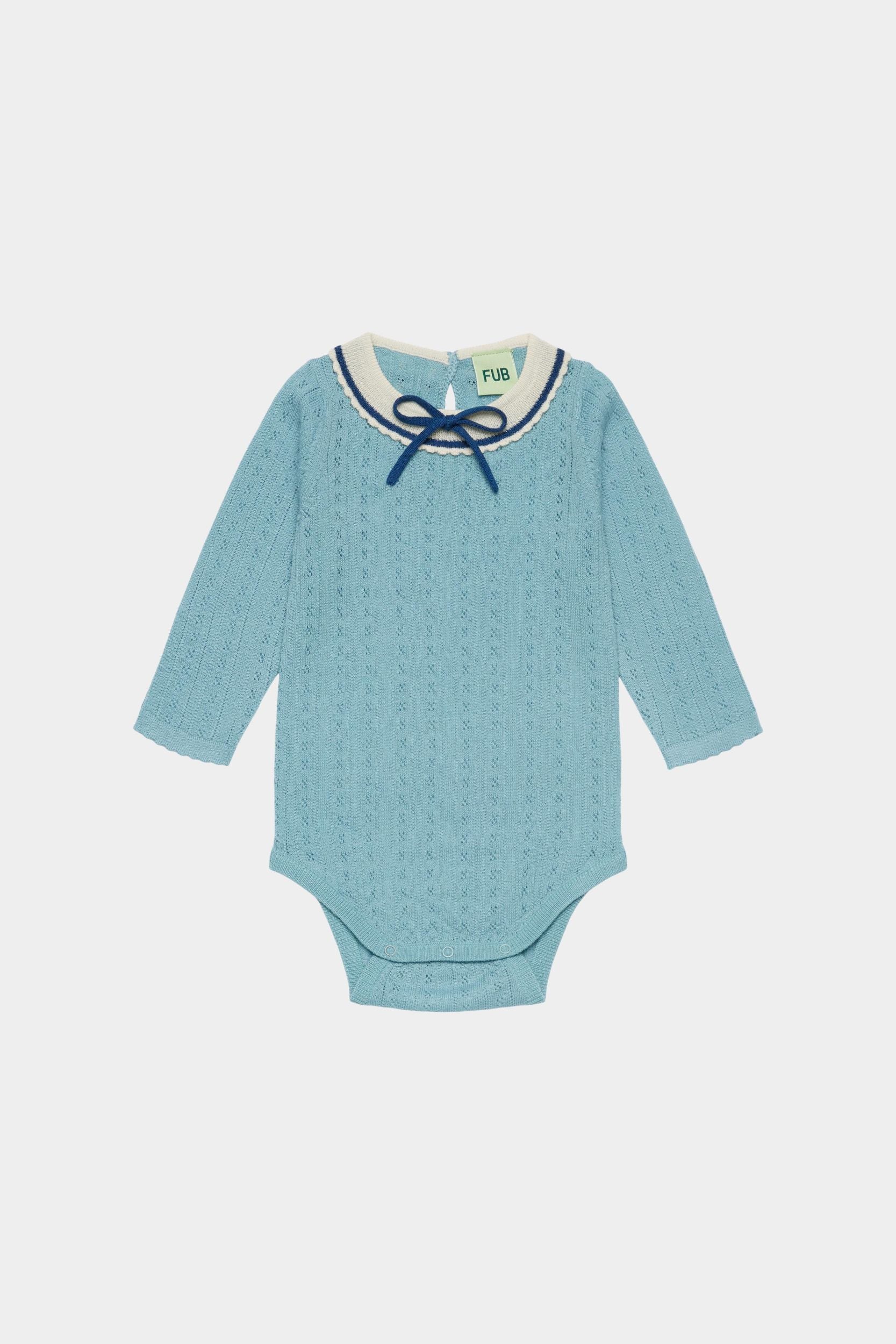 Baby Bow Body - Light Teal