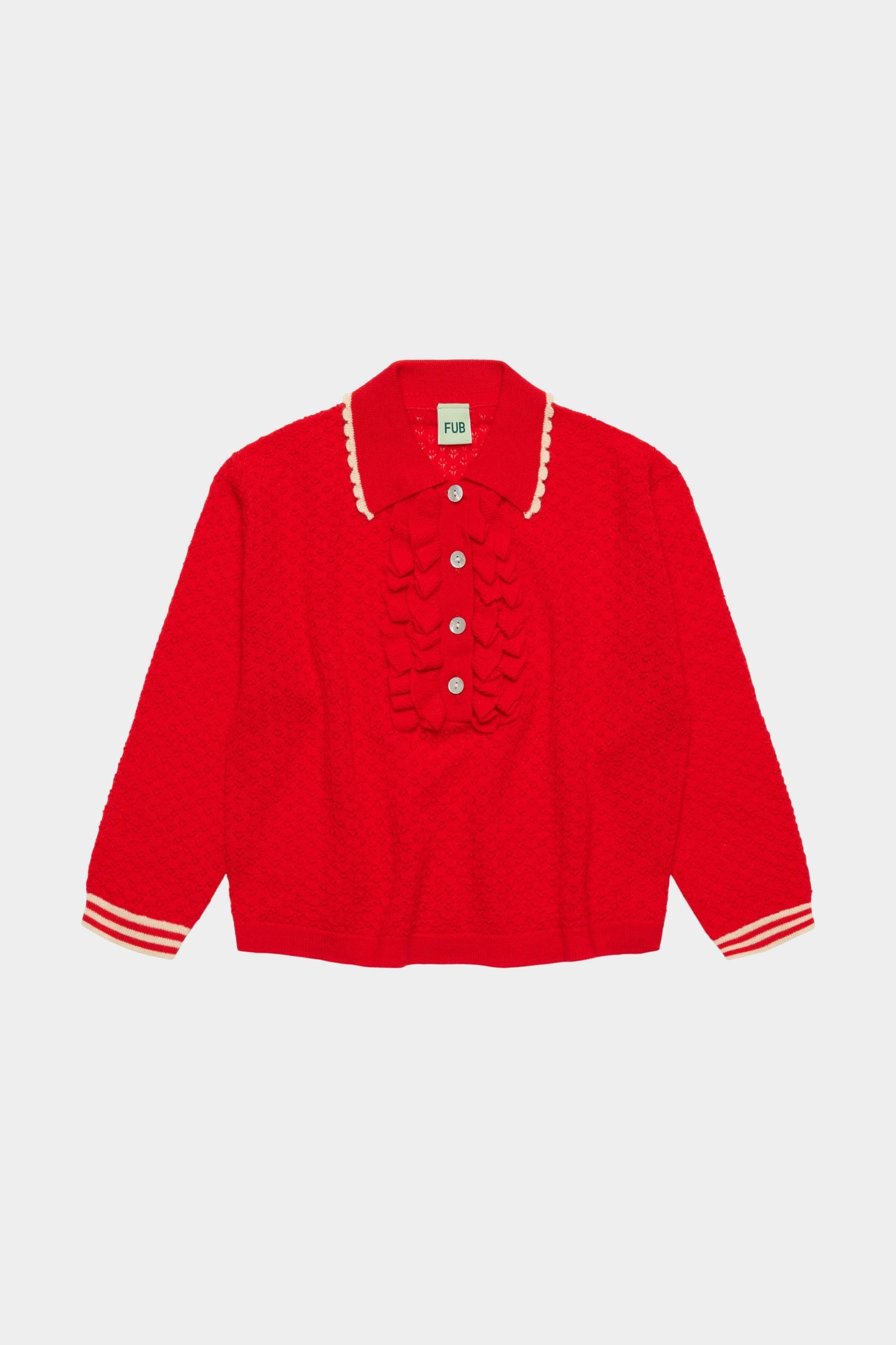 Frill Polo - Classic Red – FUB
