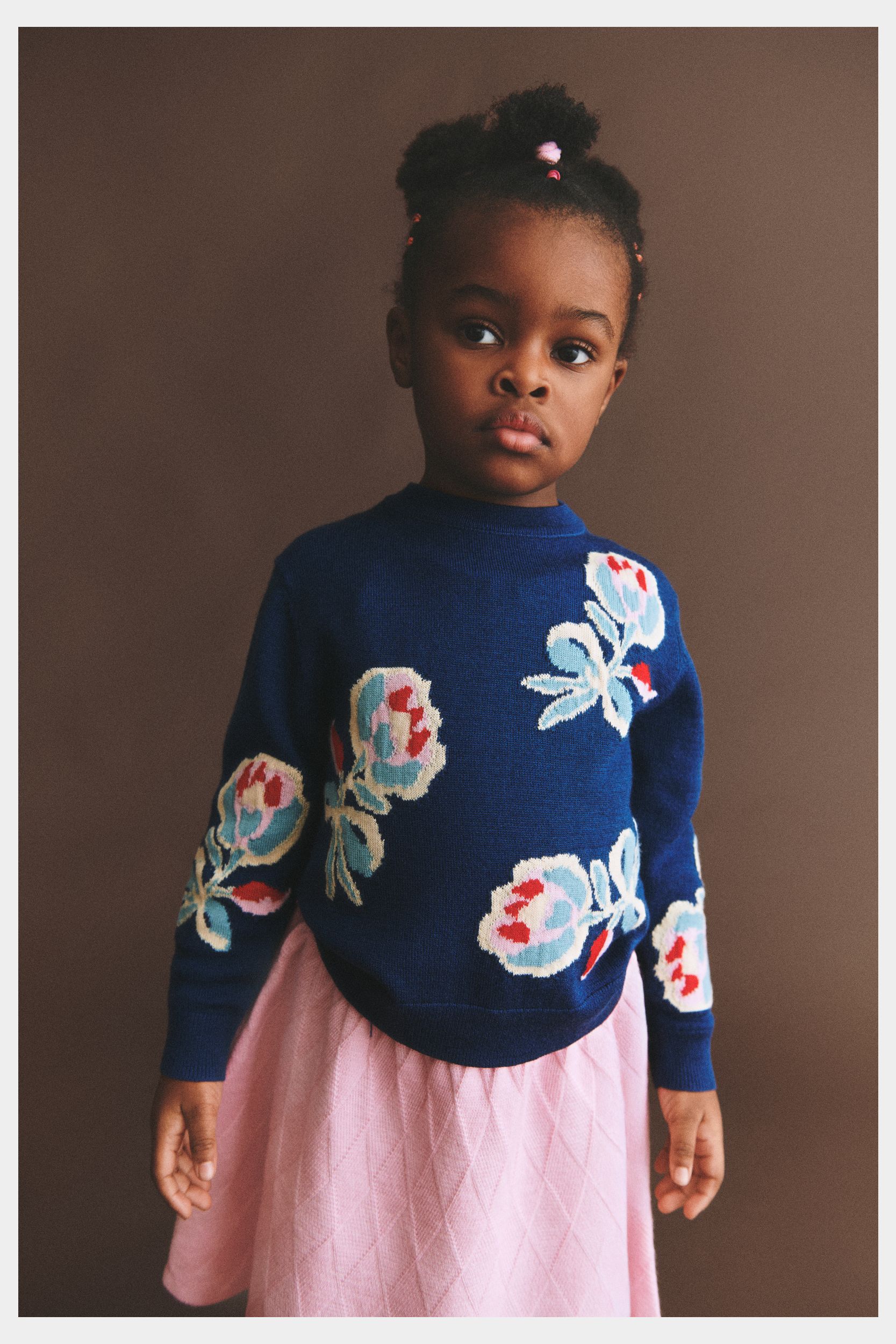 Harlekin Skirt - Rose Quartz fabric detail