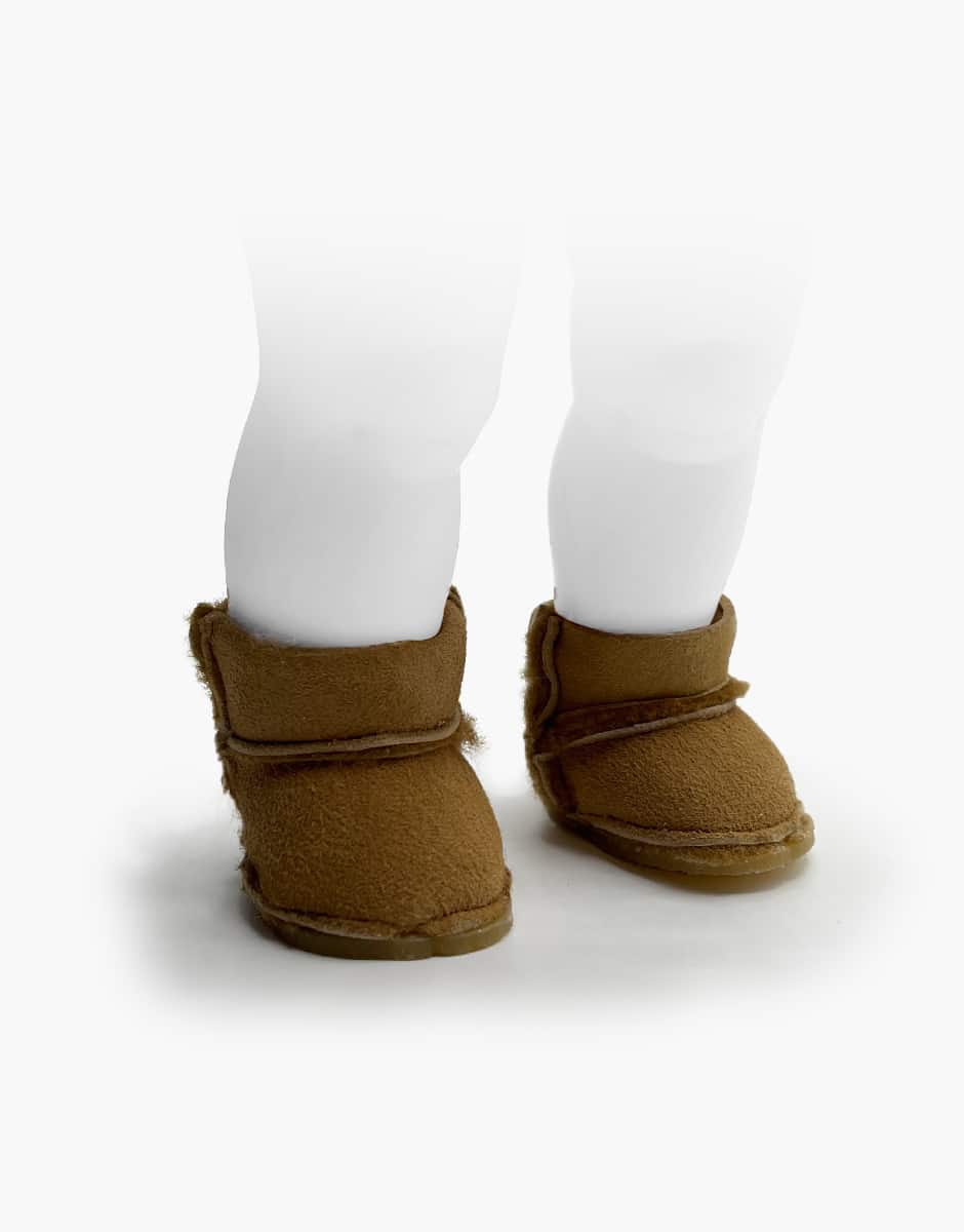 Hugh Snow Boots in Faux Suede – Minikane