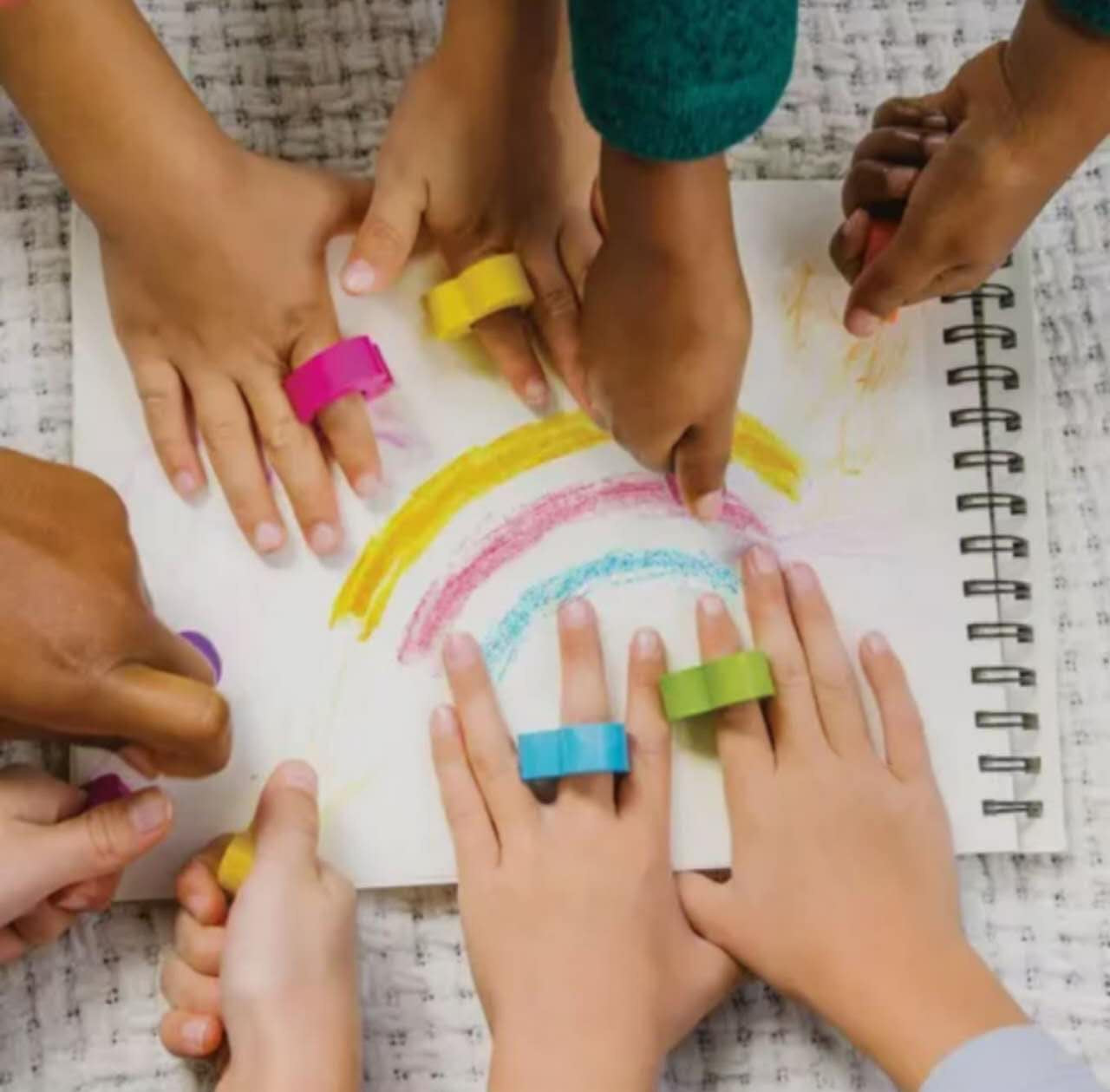 Heart Ring Crayons -set of 6