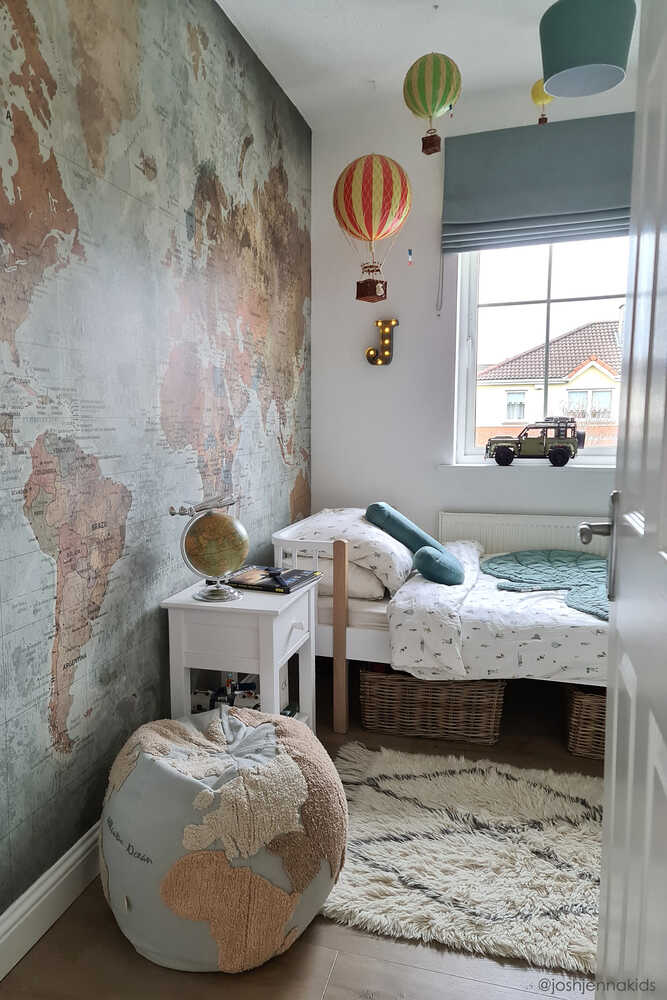 Pouf Kids World Map – Lorena Canals