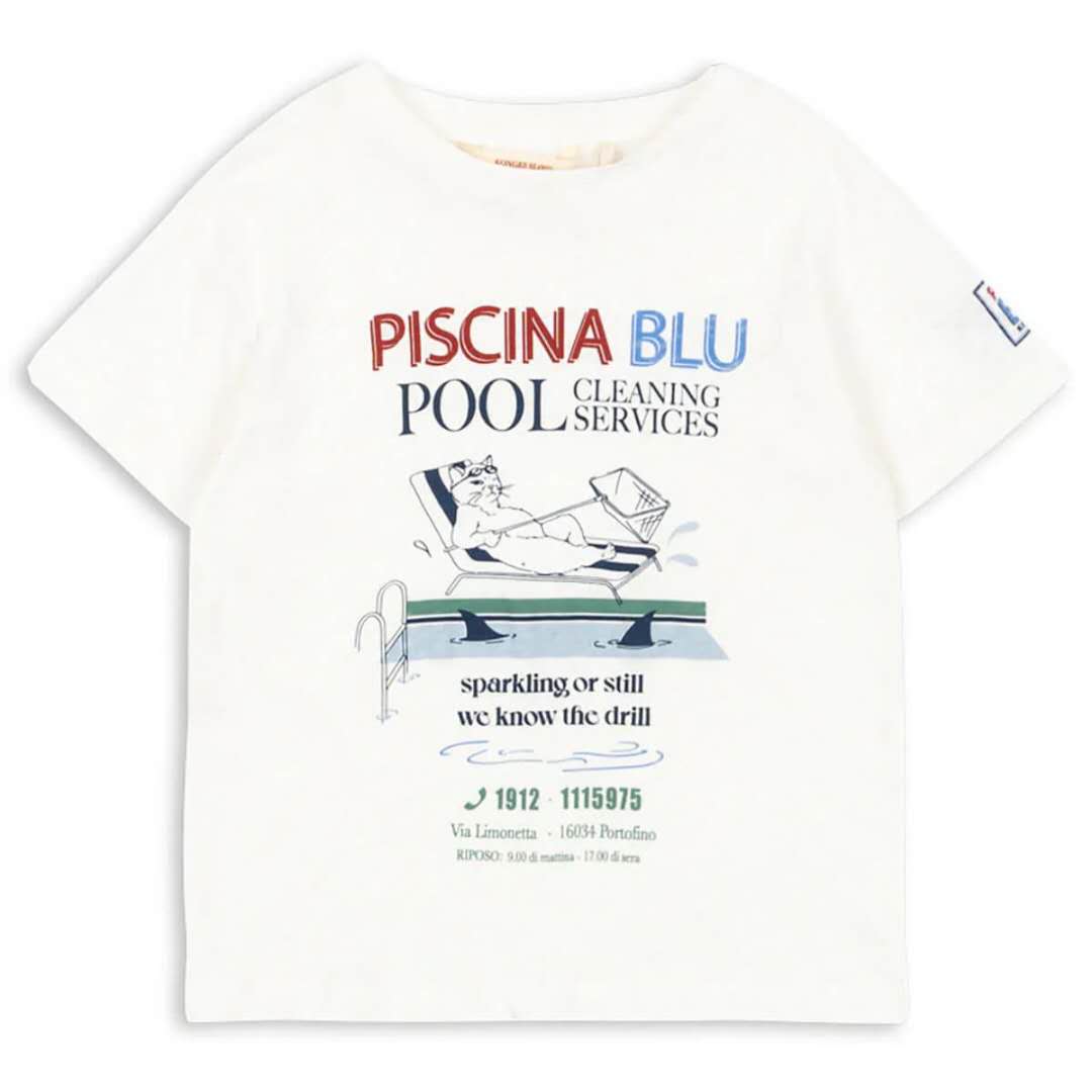 Era Tee in Off White / Piscina by Konges Sløjd