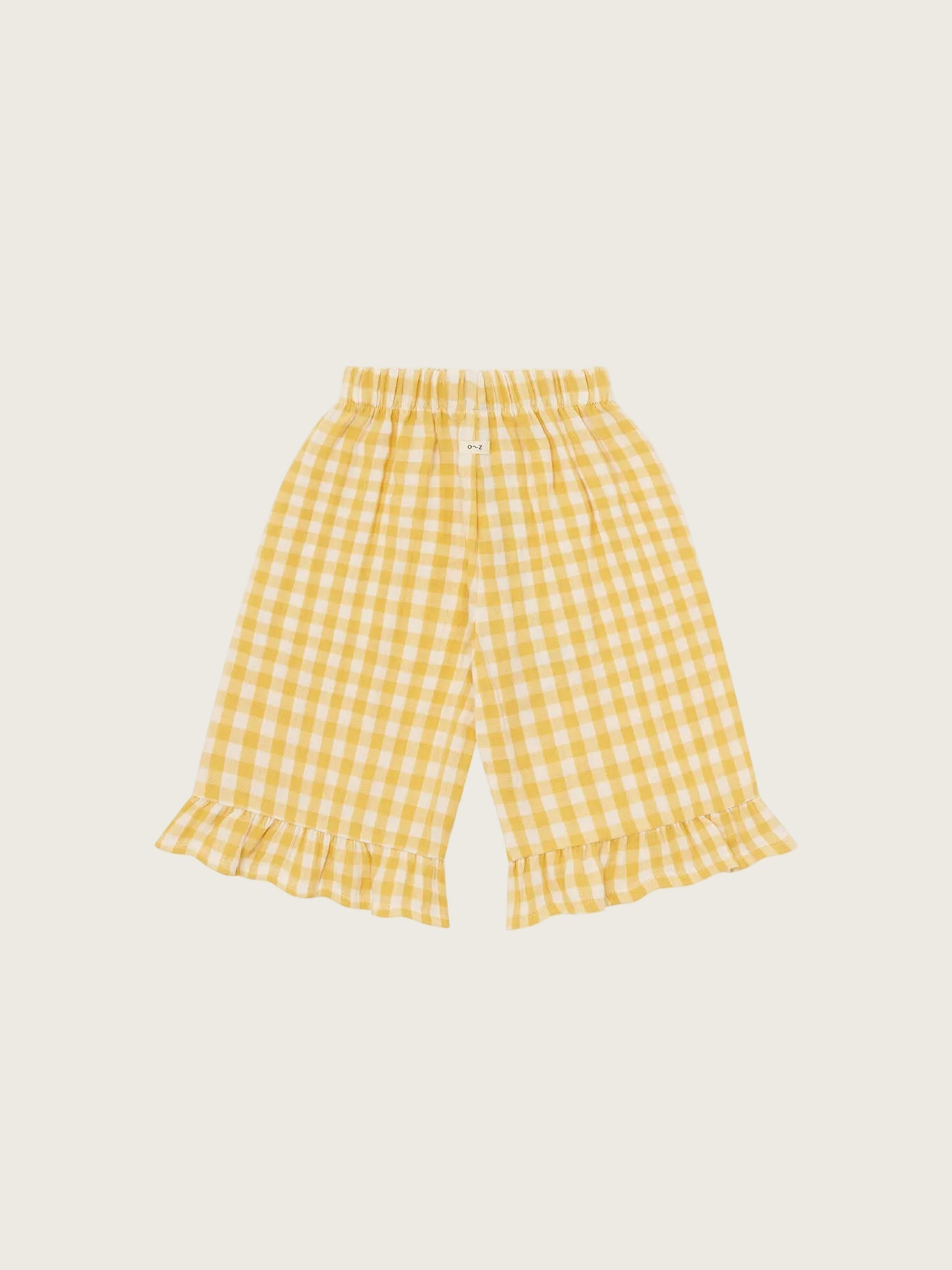 Organic Zoo Honeycomb Gingham Frill Culottes