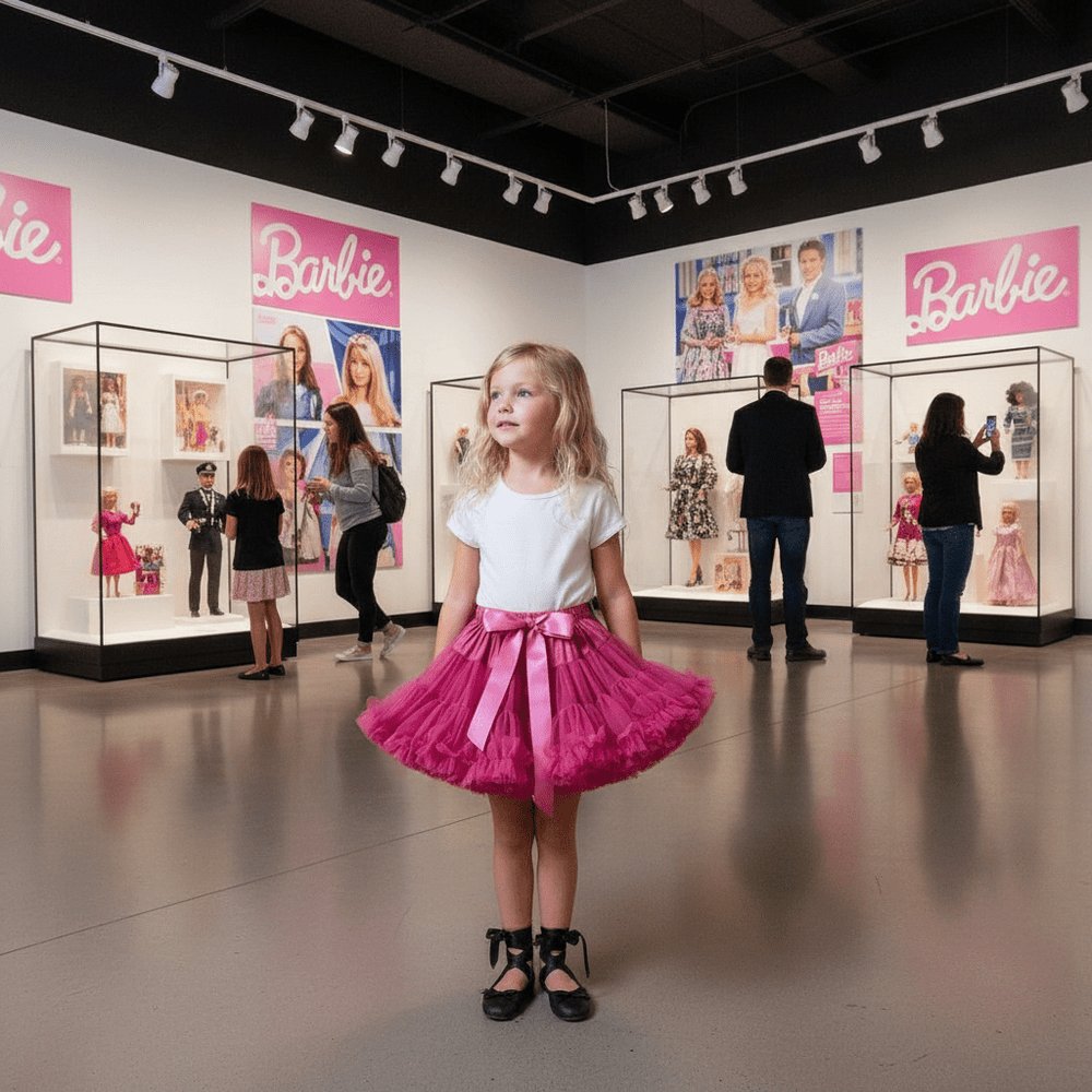 DOLLY by Le Petit Tom Vintage Barbie Pettiskirt Barbiepink – Dolly by Le Petit Tom (image 5)