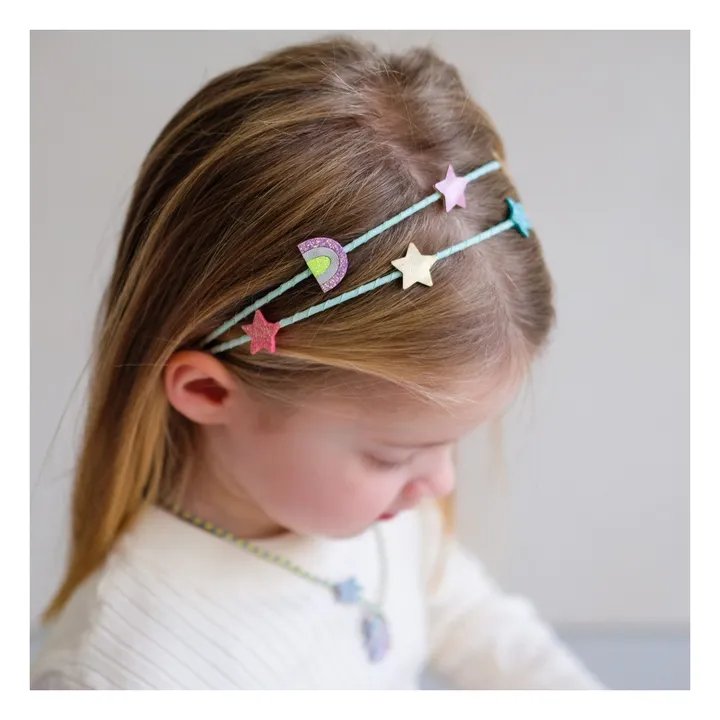 Mimi & Lula
Serre-Tête Arc en Ciel et Etoile | Turquoise