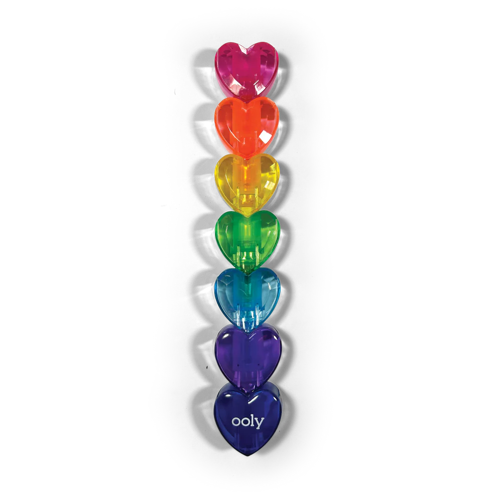 Heart Stacks Stacking Highlighters - 6 Color