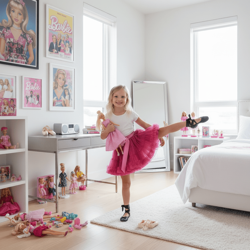 DOLLY by Le Petit Tom Vintage Barbie Pettiskirt Barbiepink – Dolly by Le Petit Tom (image 9)