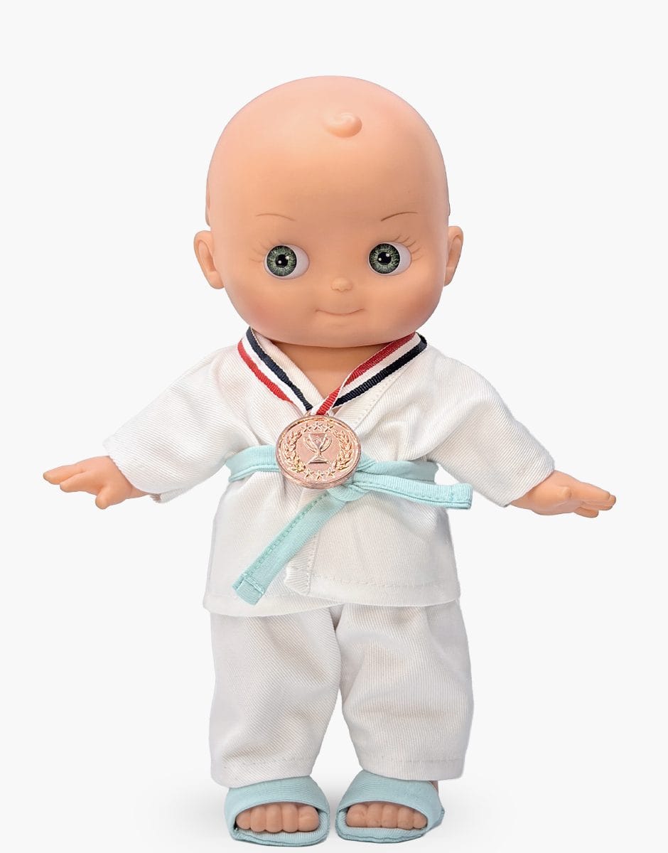 Zébulon Mini Pancha doll judo set by Minikane – alternate view