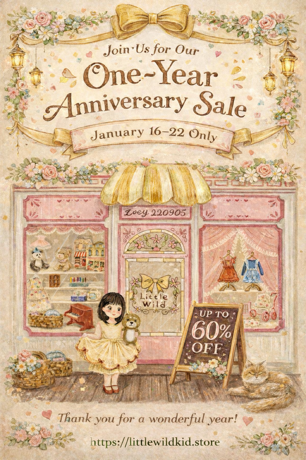 🎉 One-Year Anniversary Celebration 🎉