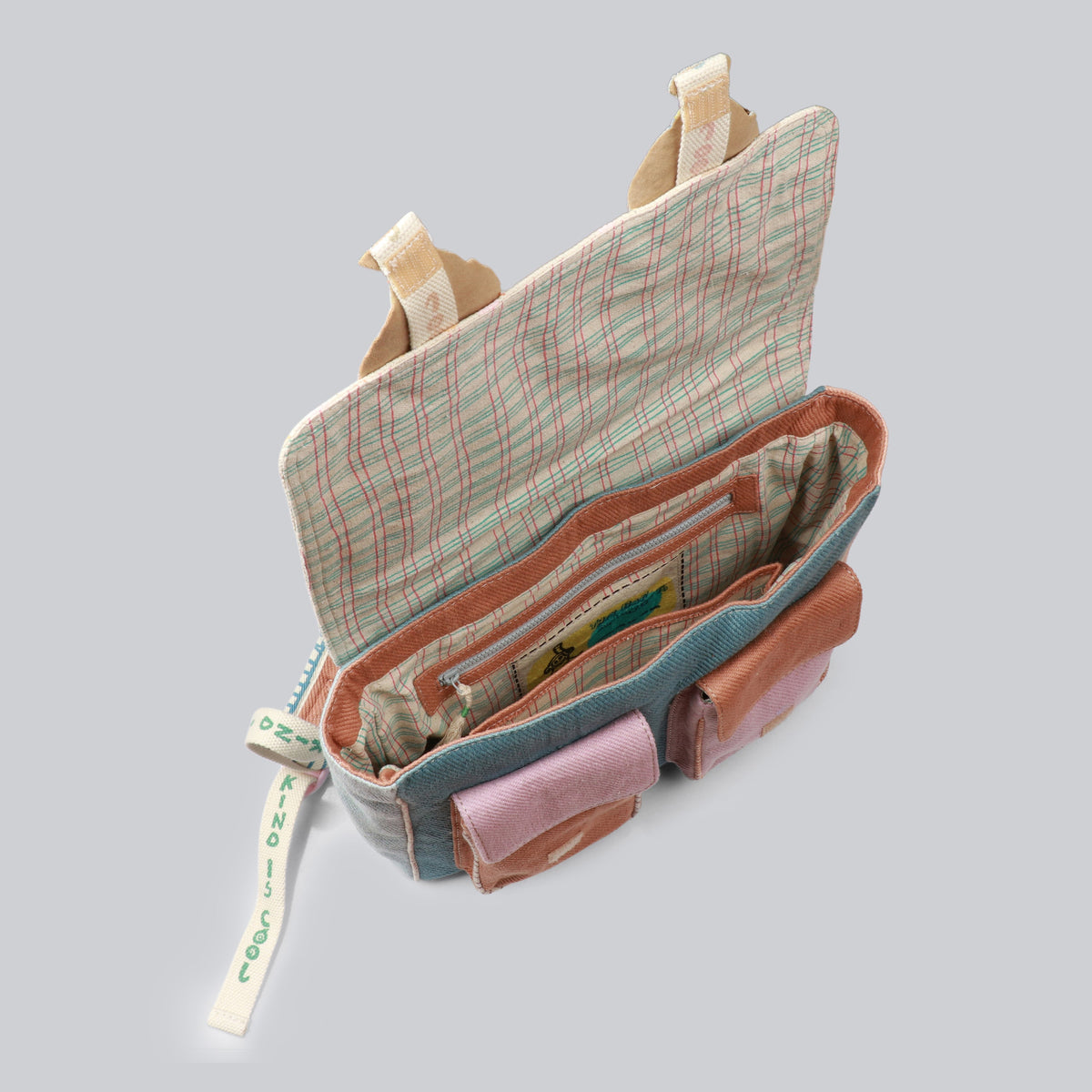 Choose Kind Aurochs Tic Tac kids school bag, image 3