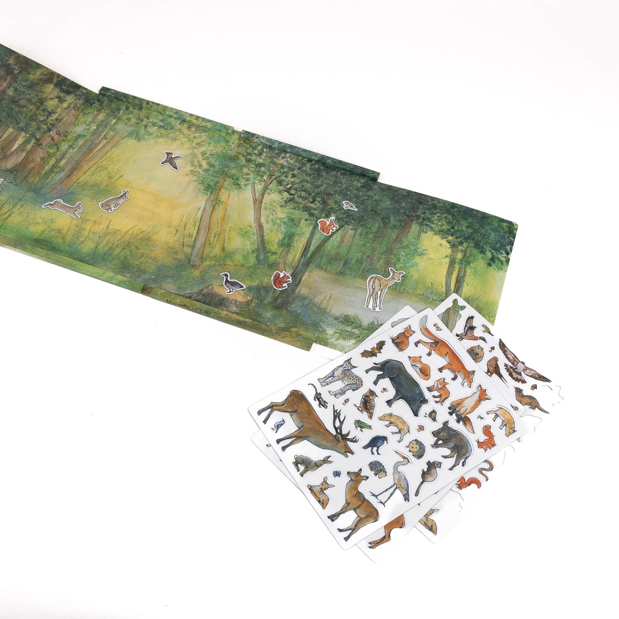 Magnetic Activity Game Forest – Egmont magnetic woodland scene playset