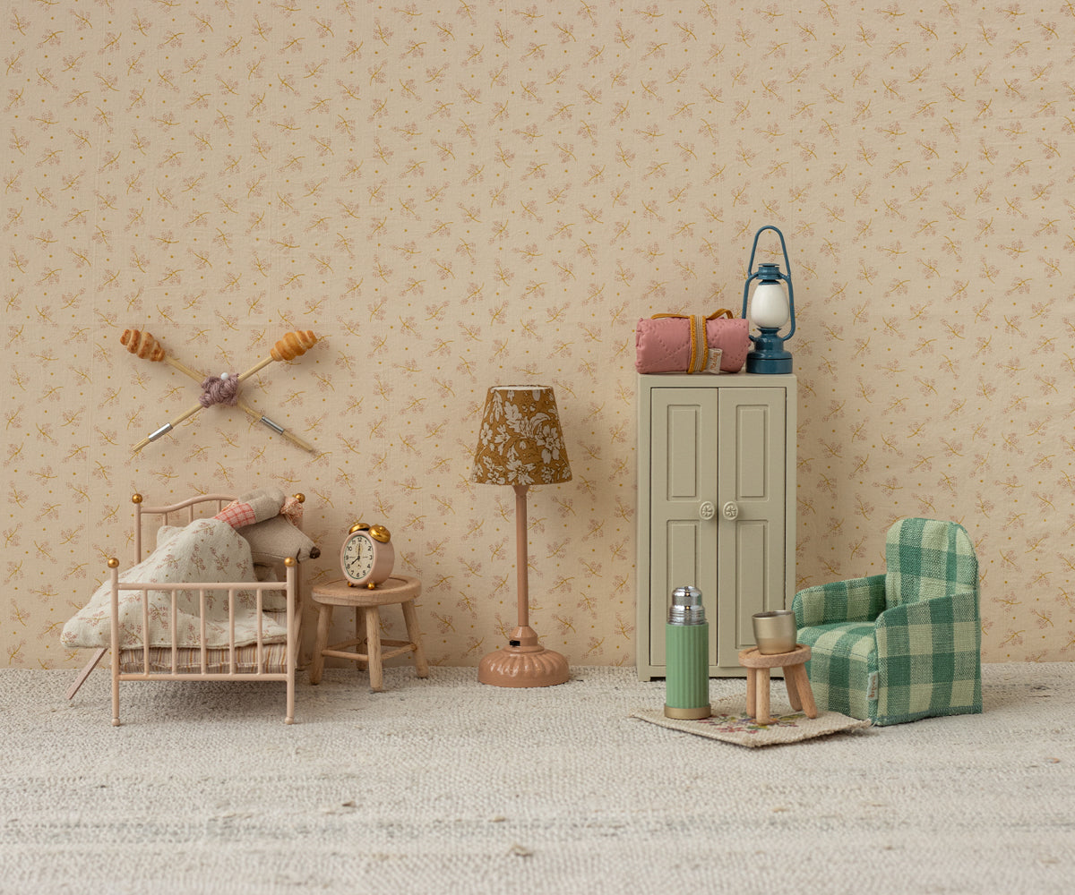 Vintage Lantern, Mouse - Blue detail