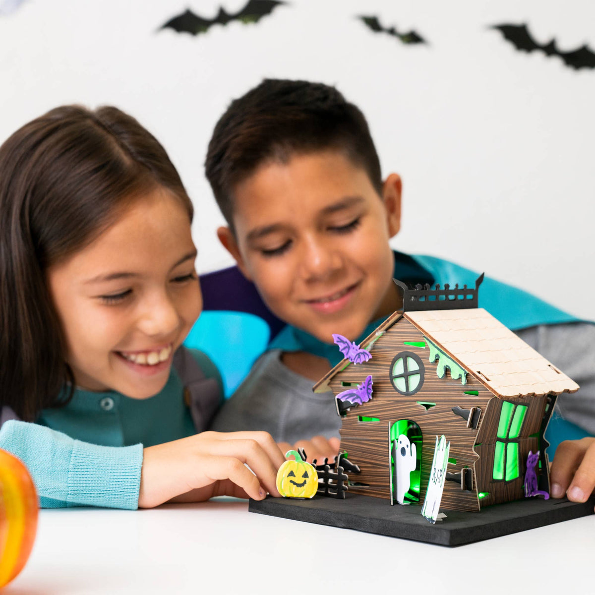 KiwiCo Light Up Haunted House Science Kit, view 5