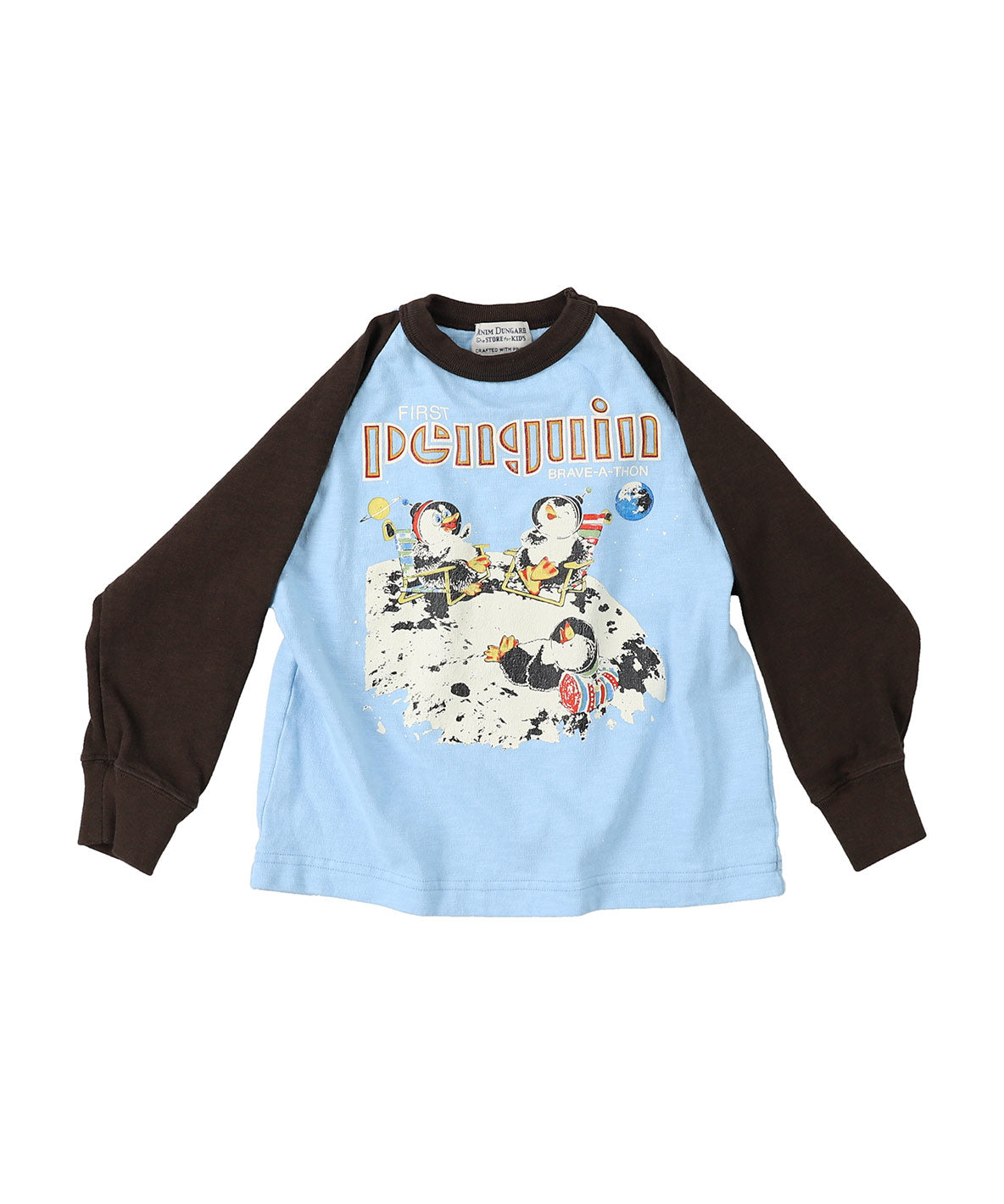 Cotton Jersey PENGUIN L/S Tee – DENIM DUNGAREE