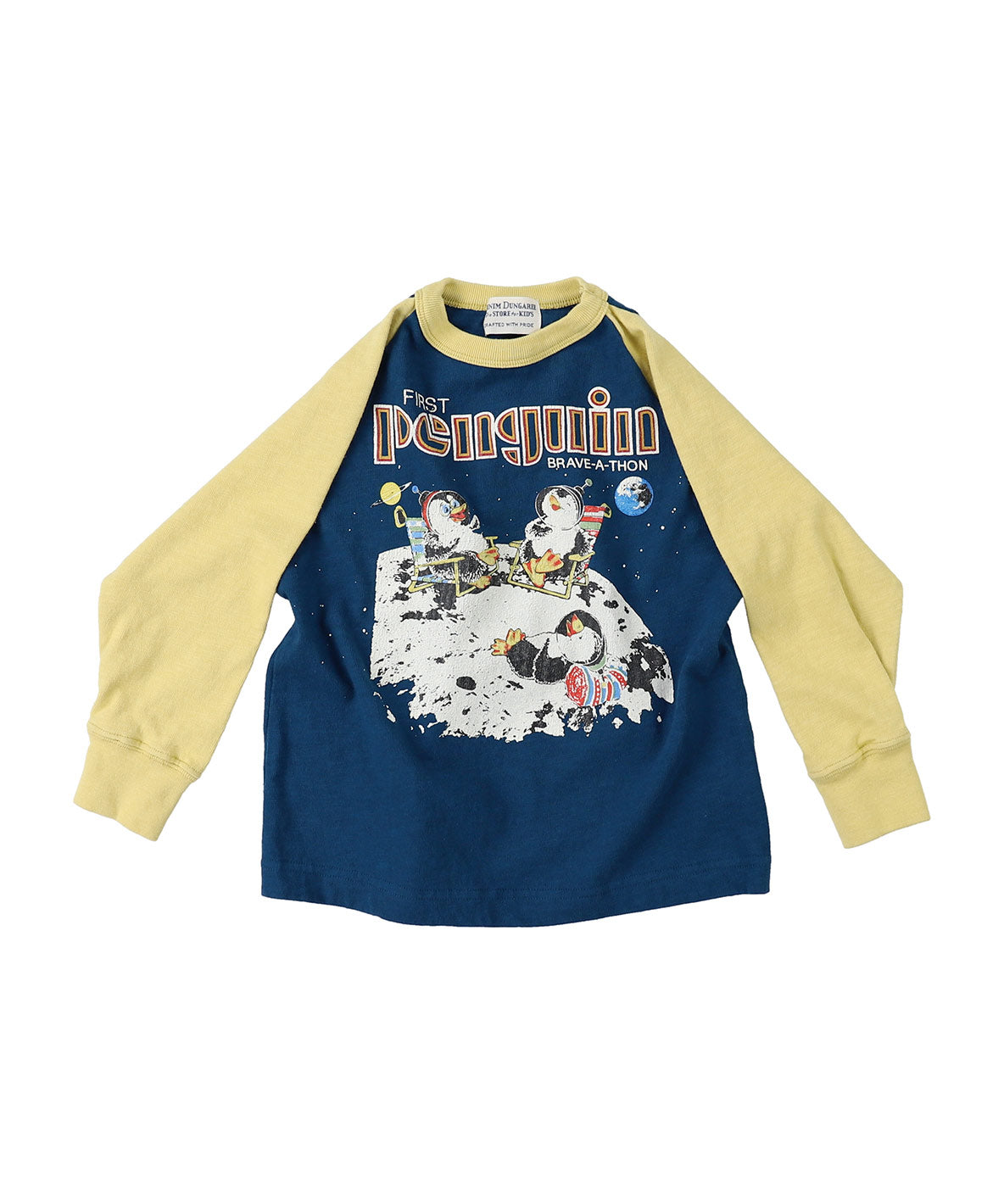 Cotton Jersey PENGUIN L/S Tee – DENIM DUNGAREE