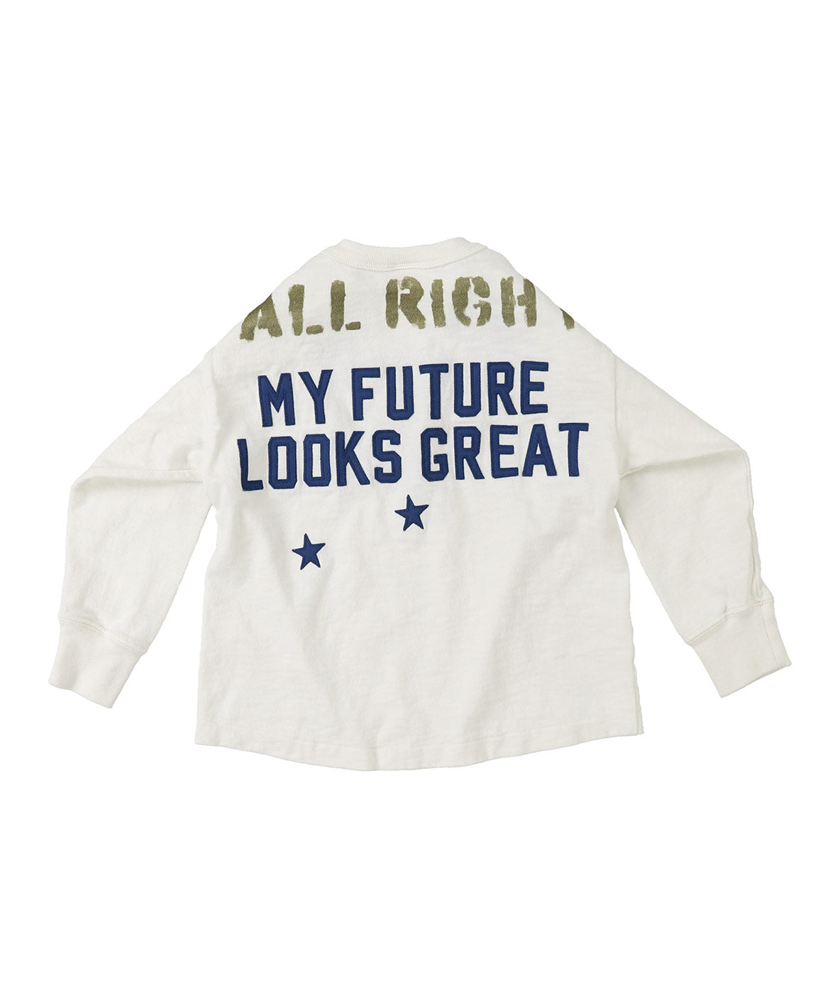 Cotton Jersey ALL RIGHT L/S Tee – DENIM DUNGAREE
