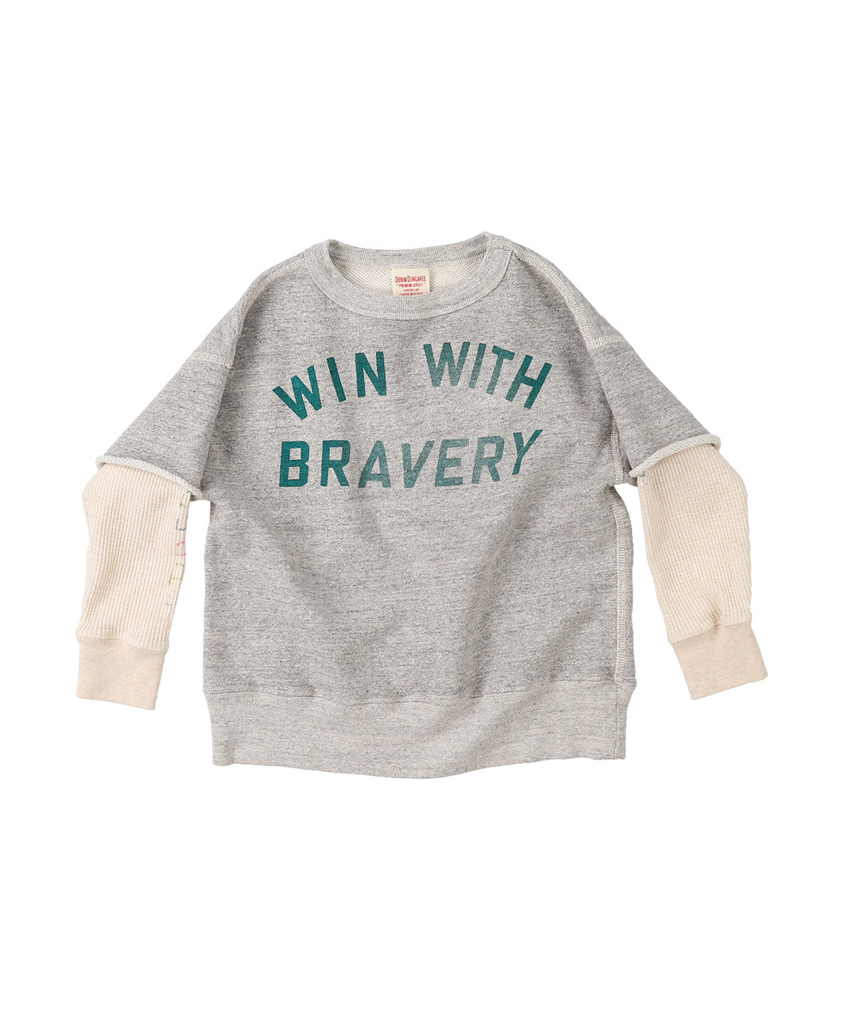 Loopback WIN Layered Sweatshirt – DENIM DUNGAREE