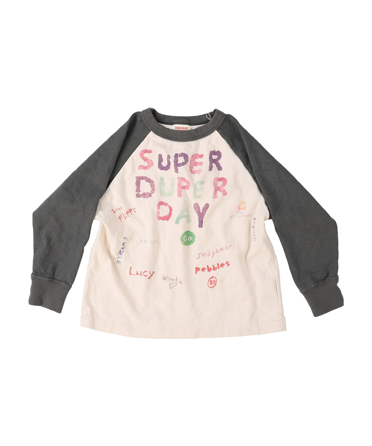 Vintage Cotton Jersey Scribble L/S Tee – DENIM DUNGAREE