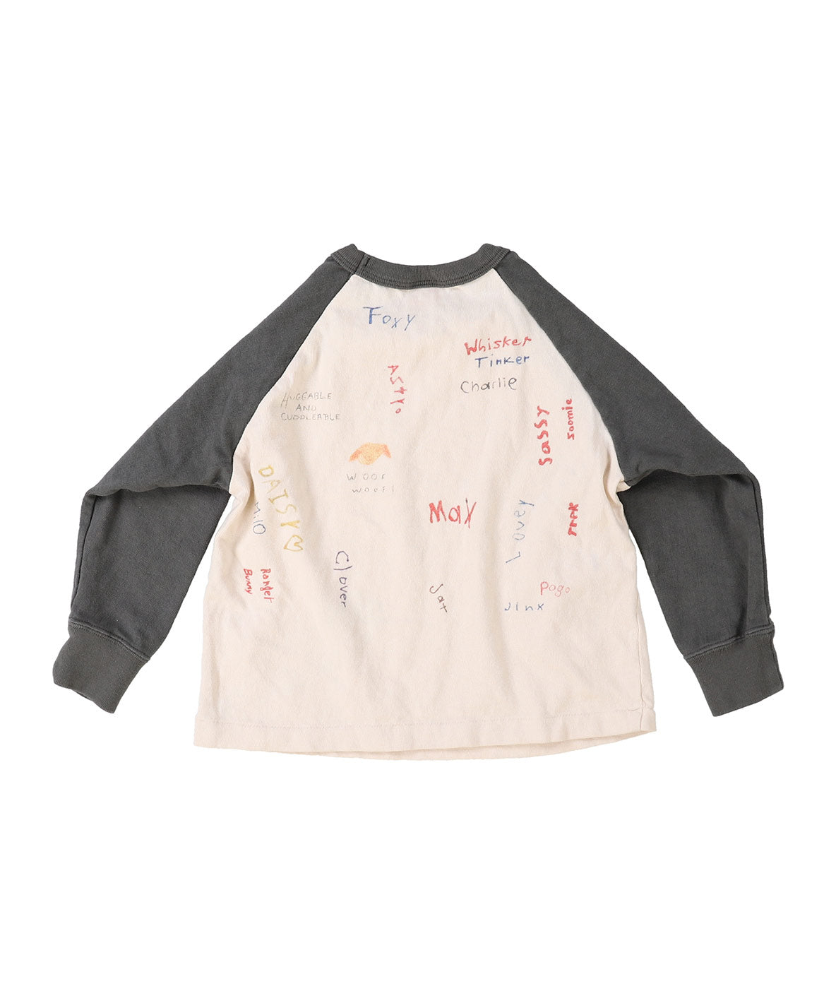 Vintage Cotton Jersey Scribble L/S Tee – DENIM DUNGAREE