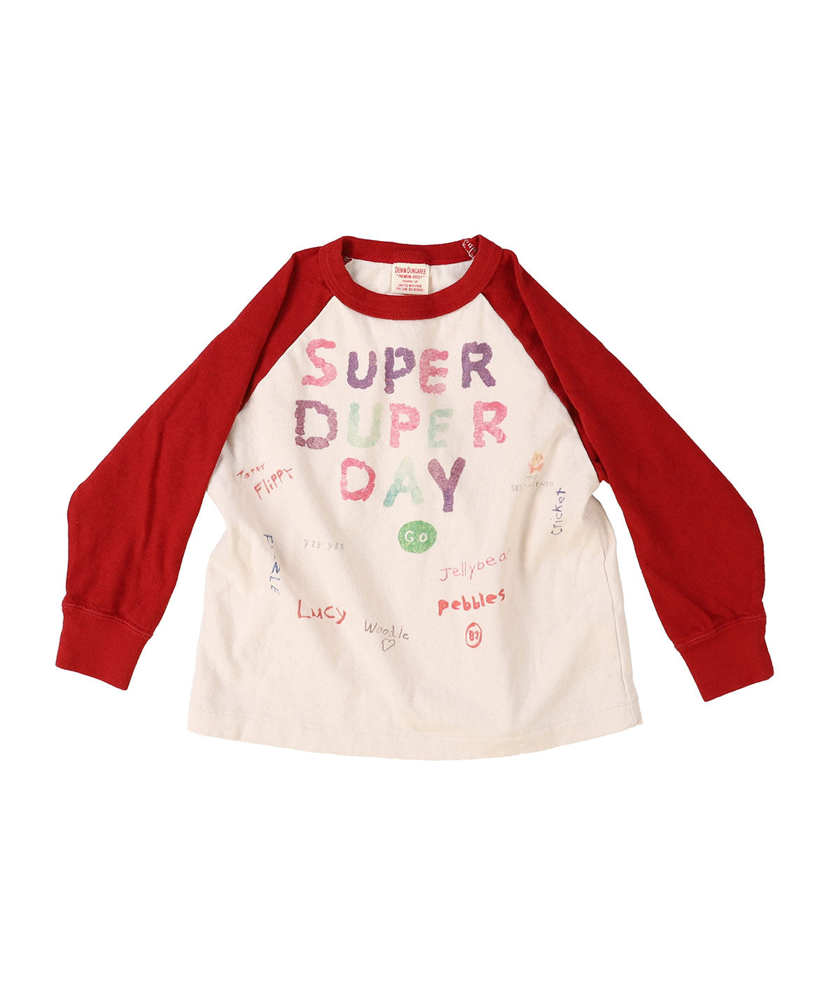 Vintage Cotton Jersey Scribble L/S Tee – DENIM DUNGAREE