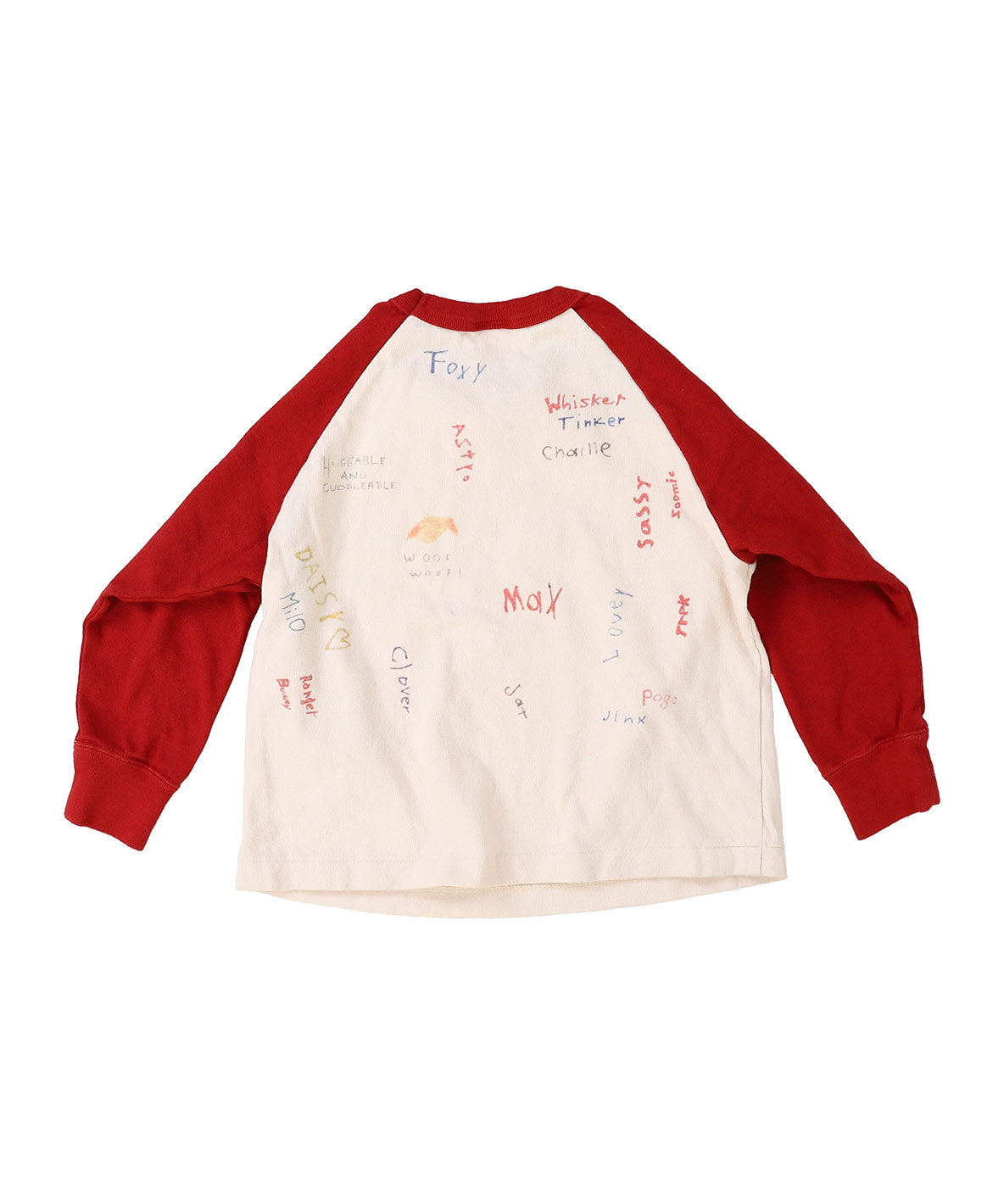 Vintage Cotton Jersey Scribble L/S Tee – DENIM DUNGAREE