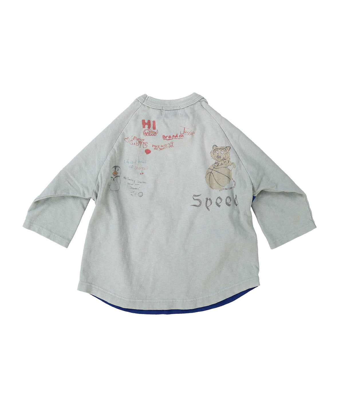 Vintage Cotton Jersey POWER L/S Tee – DENIM DUNGAREE
