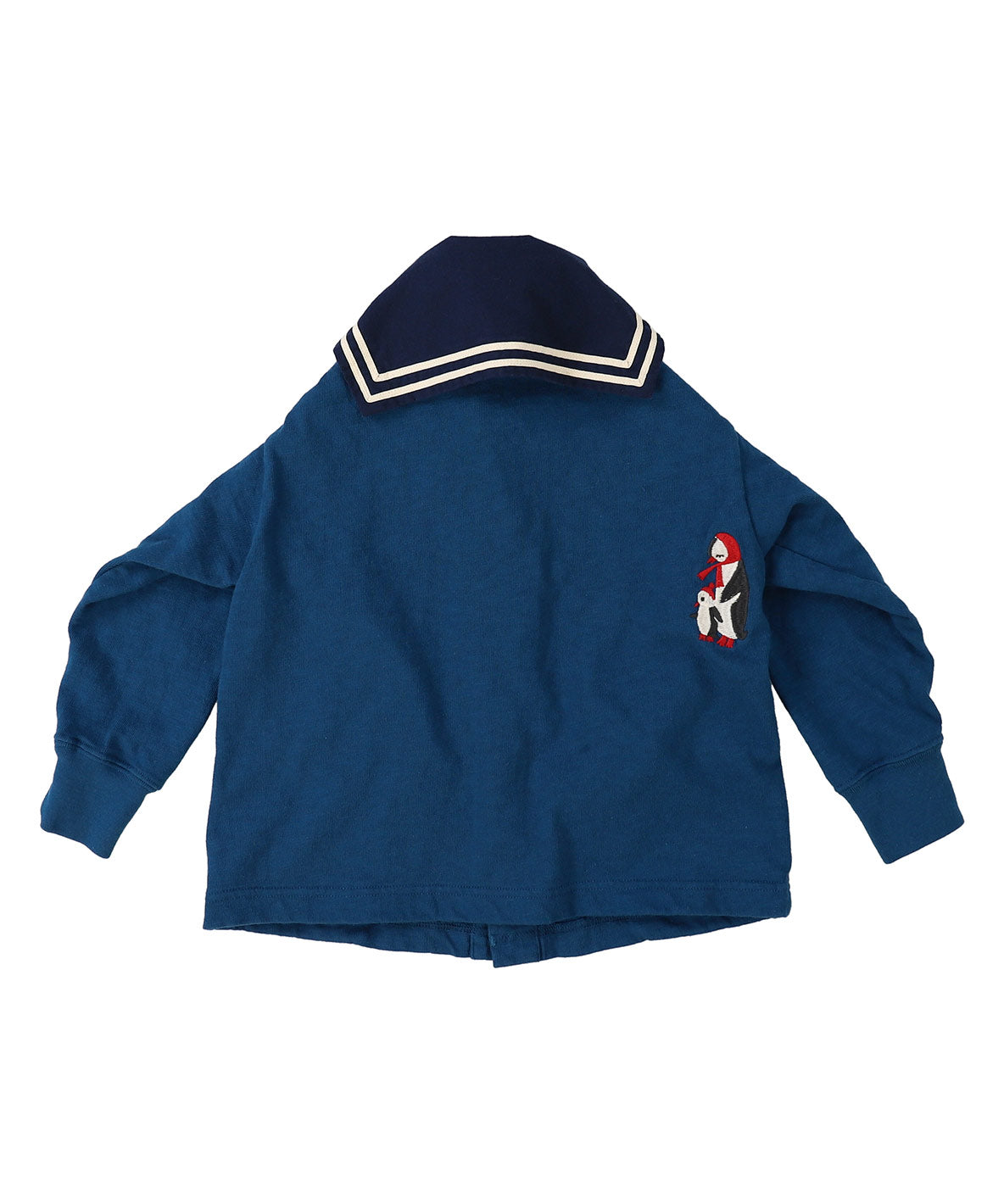 Cotton Jersey Sailor Cardigan – DENIM DUNGAREE