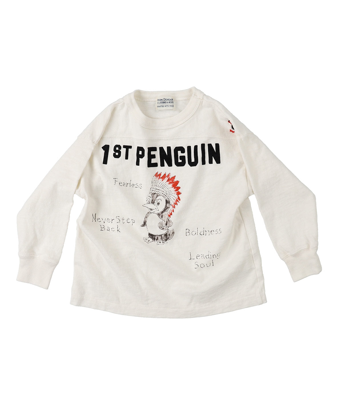 Cotton Jersey 1ST PENGUIN L/S Tee – DENIM DUNGAREE