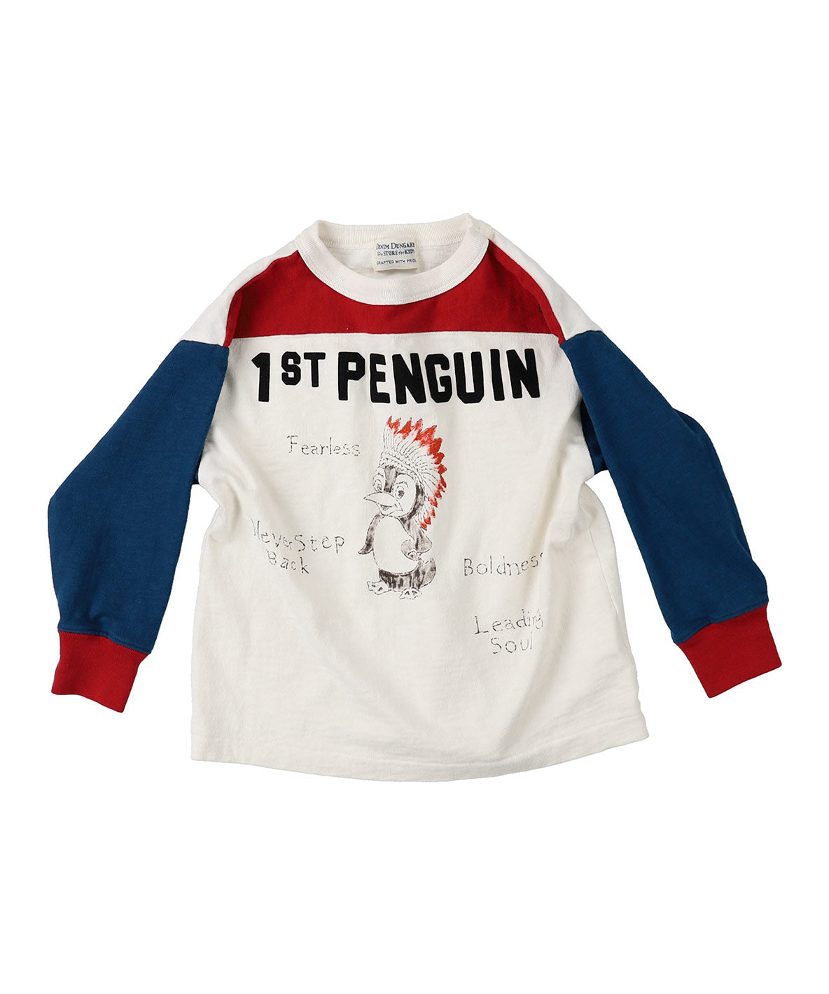 Cotton Jersey 1ST PENGUIN L/S Tee - 91CZY