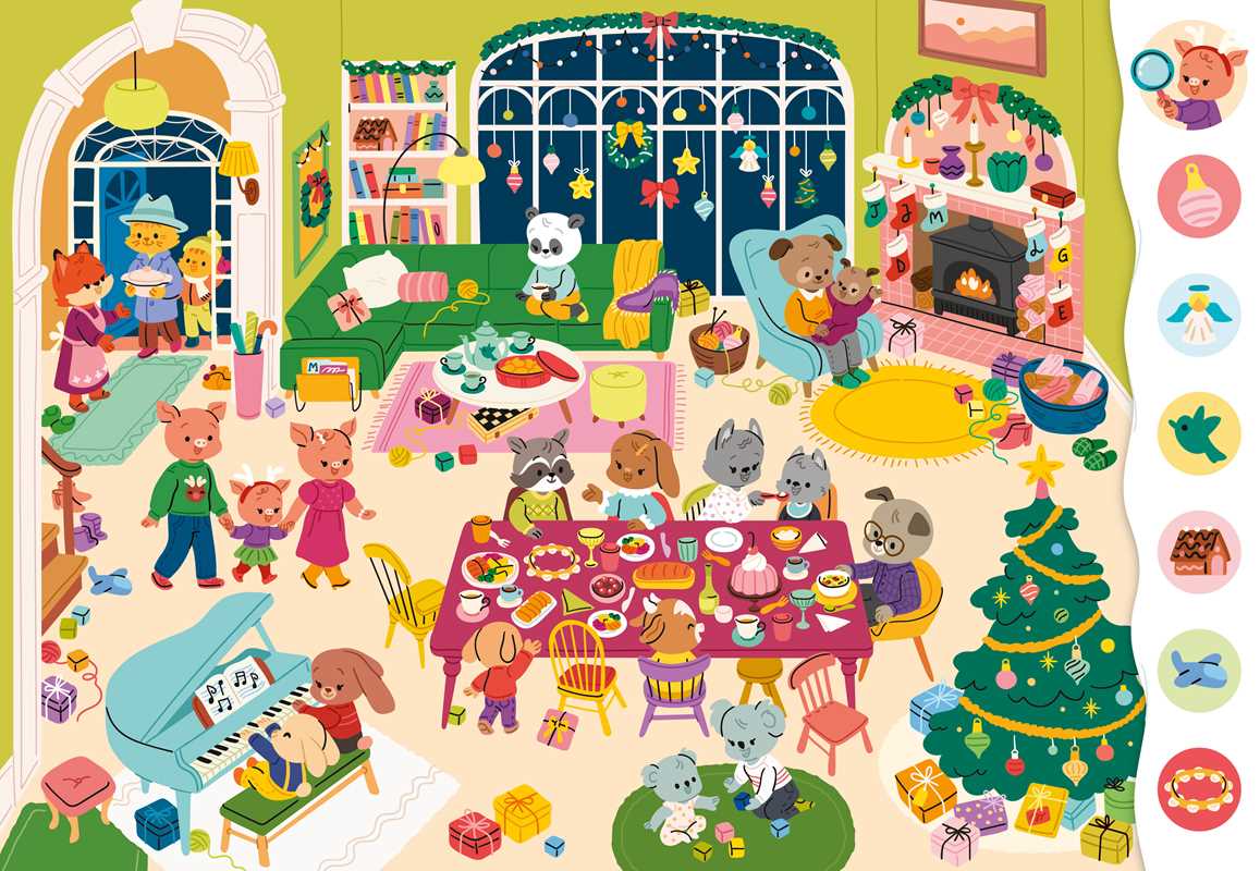 Search & Find Christmas big board book, White Star, image 3 of 9