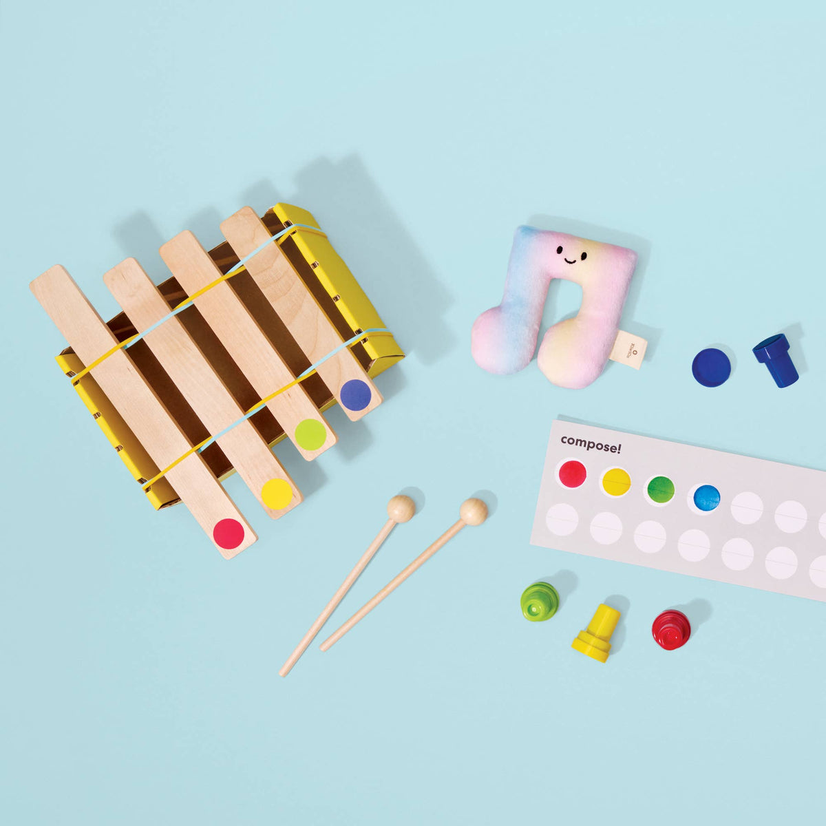 KiwiCo Little Musician music kit, view 3