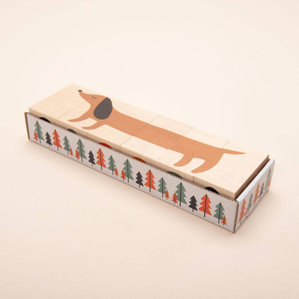 Uncle Goose Environments Neighborhood Blocks packaging and block set