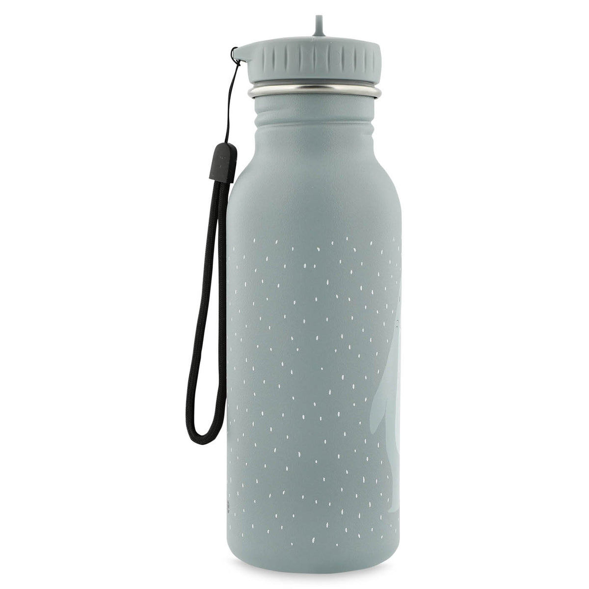 Trixie Stainless Steel Bottle 500ml - Mr. Shark side